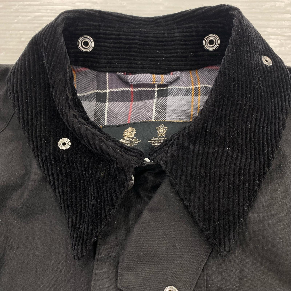ジャケット TRANSPORT WAX COTTON 36 ブラック 36 ブラック