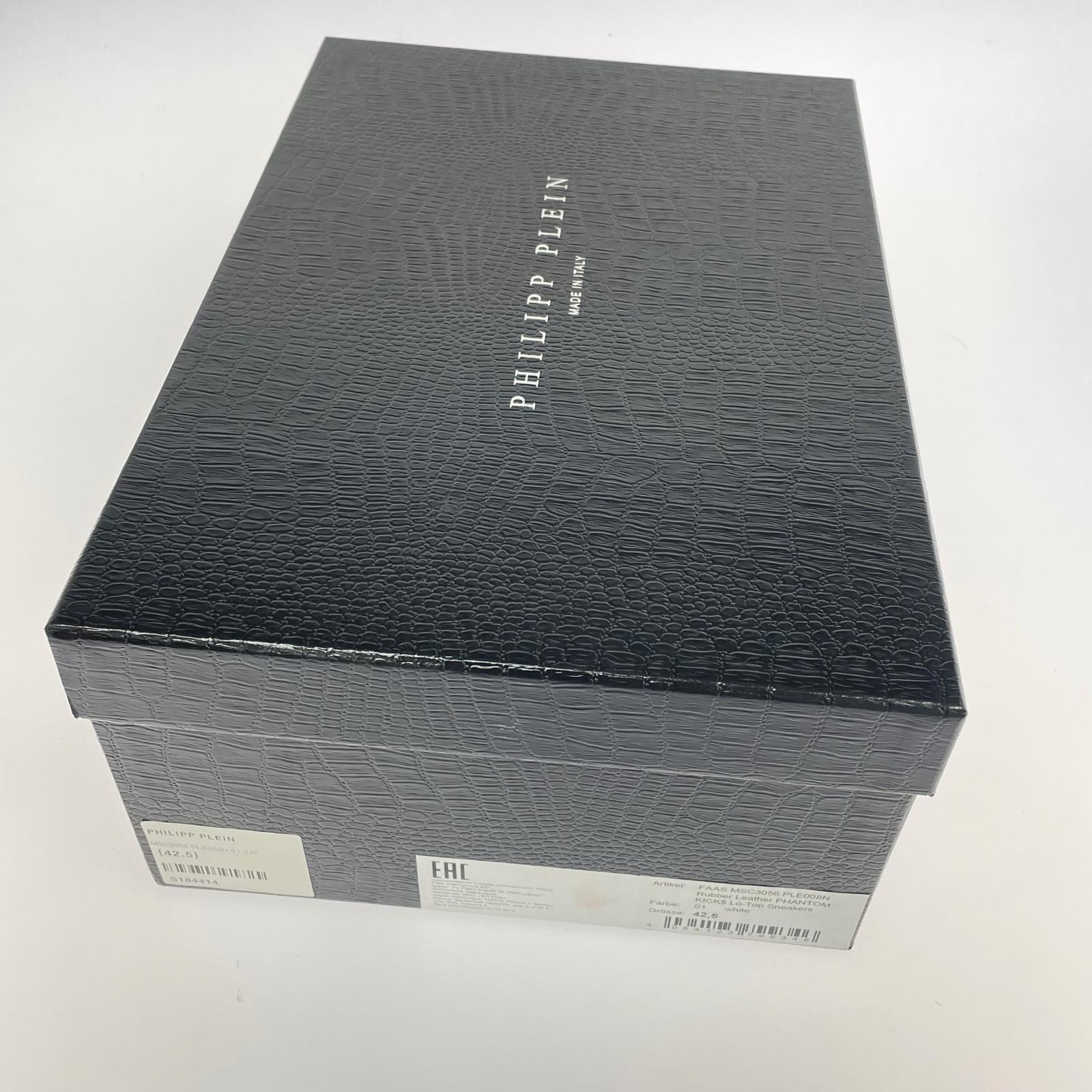 スニーカー PHILLIPP PLEIN MCS3056 ホワイト