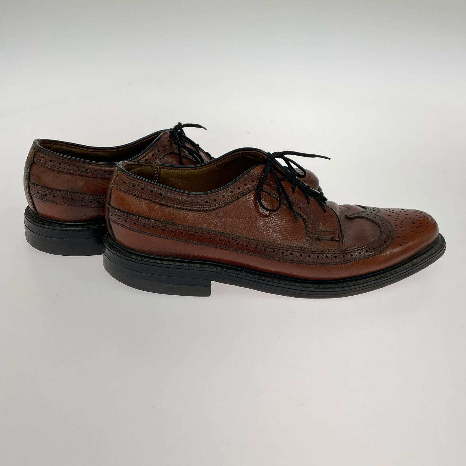 シューズ JC PENNEY wing chip 10D ブラウン