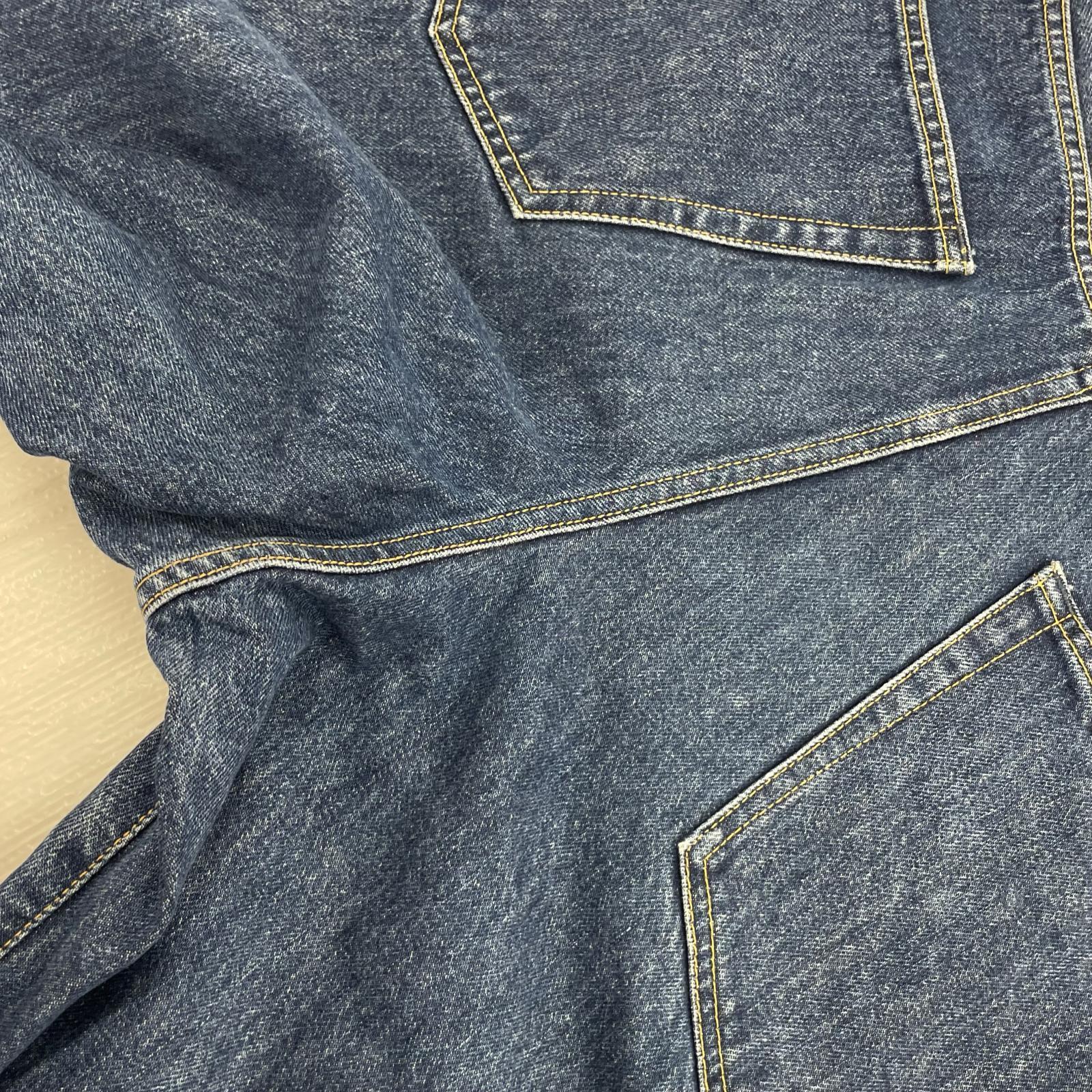 デニムパンツ FTC EMB BAGGY FIT デニムパンツ M ネイビー