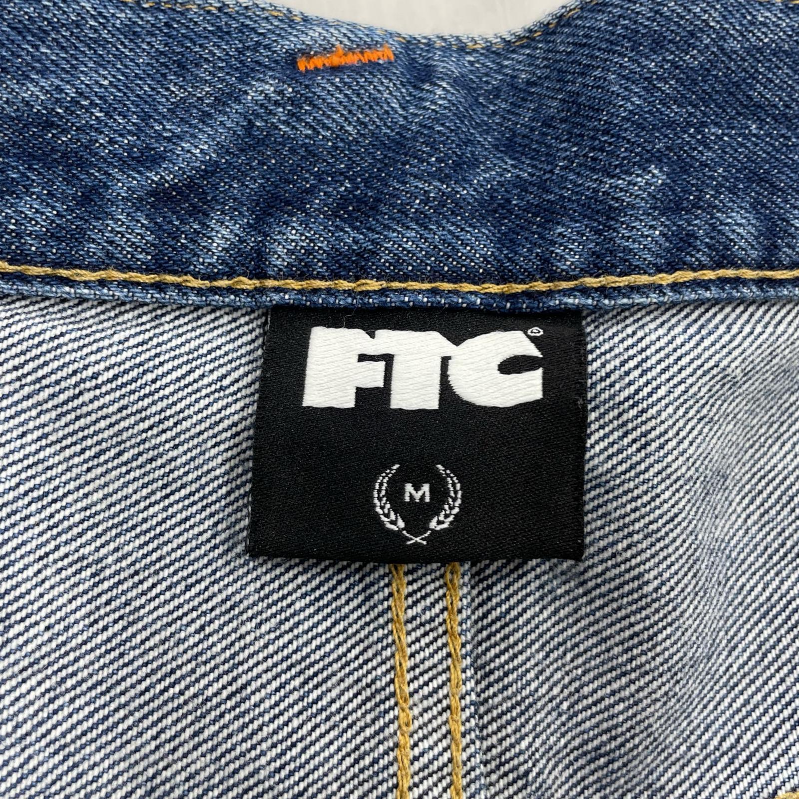 デニムパンツ FTC EMB BAGGY FIT デニムパンツ M ネイビー