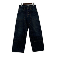 デニムパンツ UNUSED RIGID DOUBLE KNEE DENIM PANTS 30 ブルー
