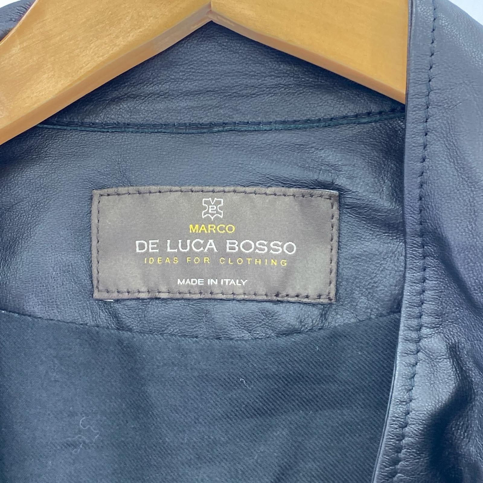 ライダースジャケット de luca bosso ライダース 46 ブラック