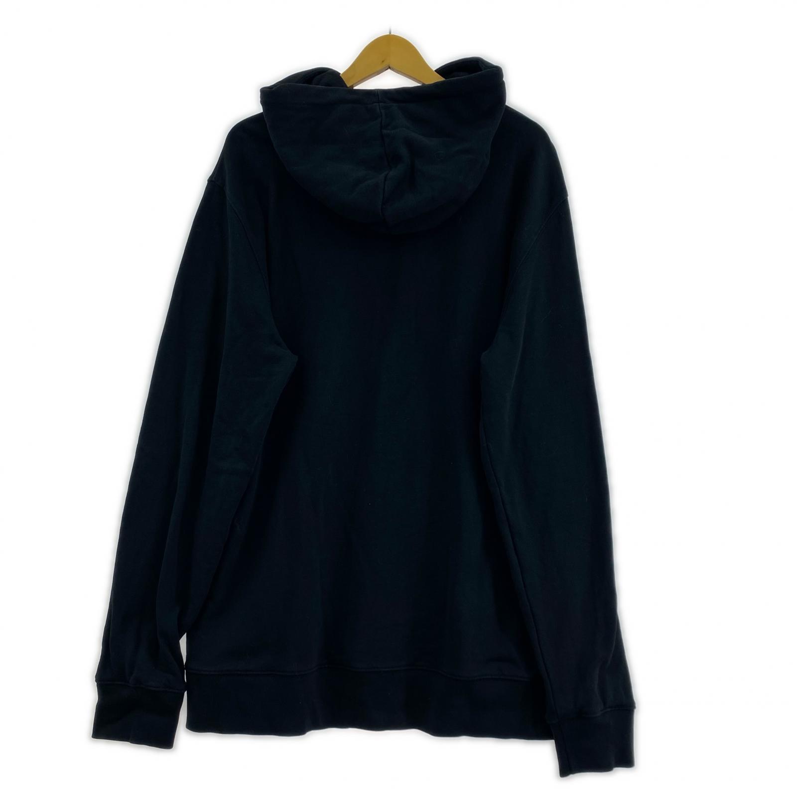パーカー メゾンキツネ フォックスヘッド (XL) ブラック