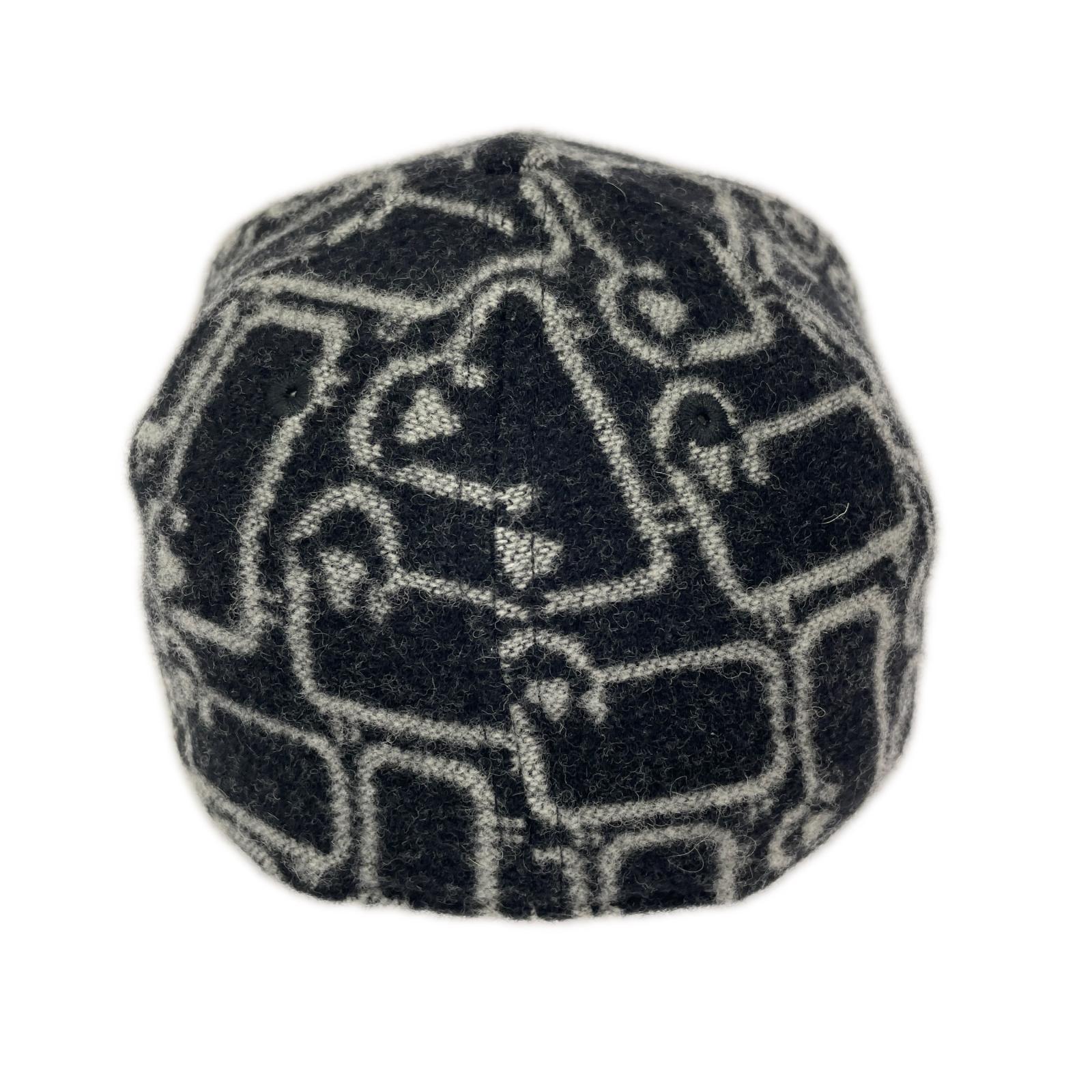 キャップ WOOLRICH 総柄 ブラック