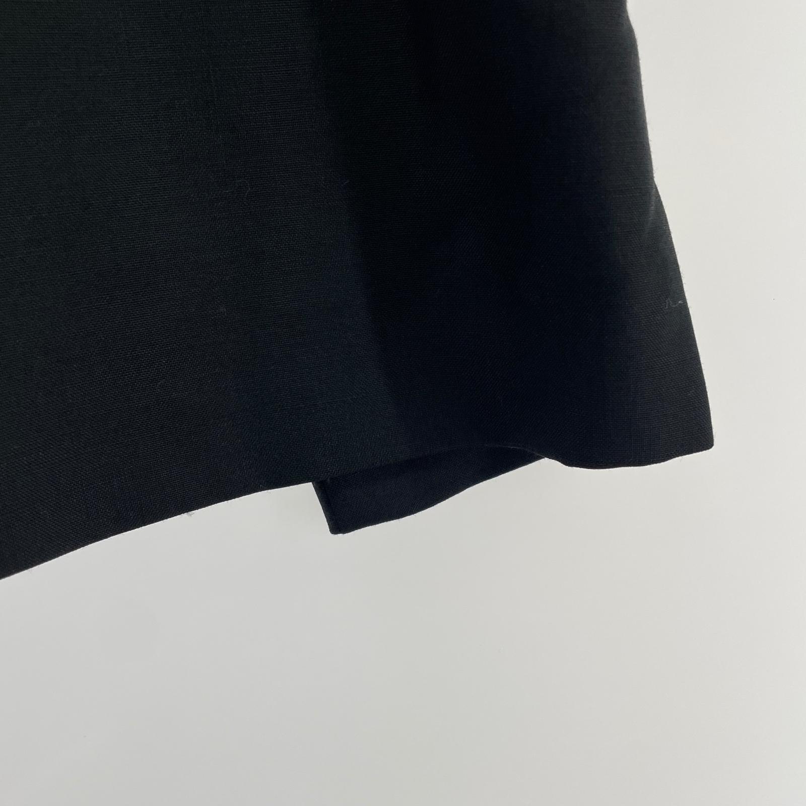 ショートパンツ ORIMI 25SS WRAP SHORT SLACKS ブラック 1 ブラック