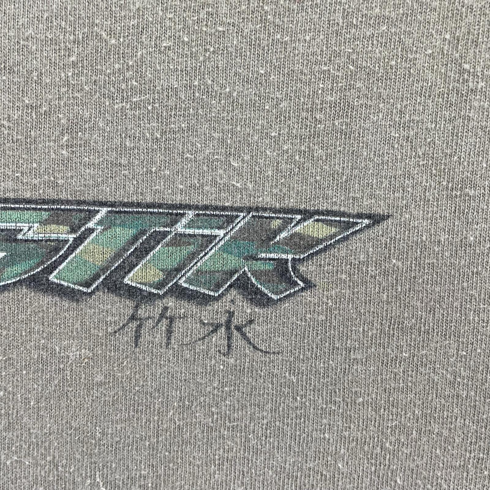 半袖Ｔシャツ 00s PLASTIK HOOKUPS (L) カーキ L カーキ