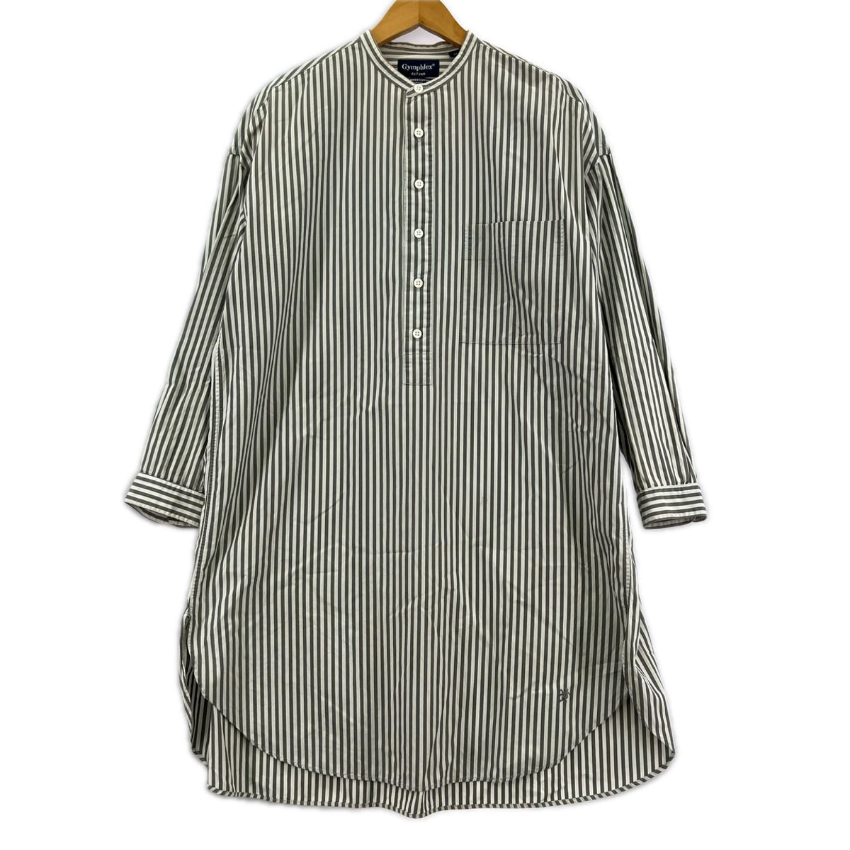 ワンピース L/S ｽﾄﾗｲﾌﾟﾜﾝﾋﾟｰｽ
