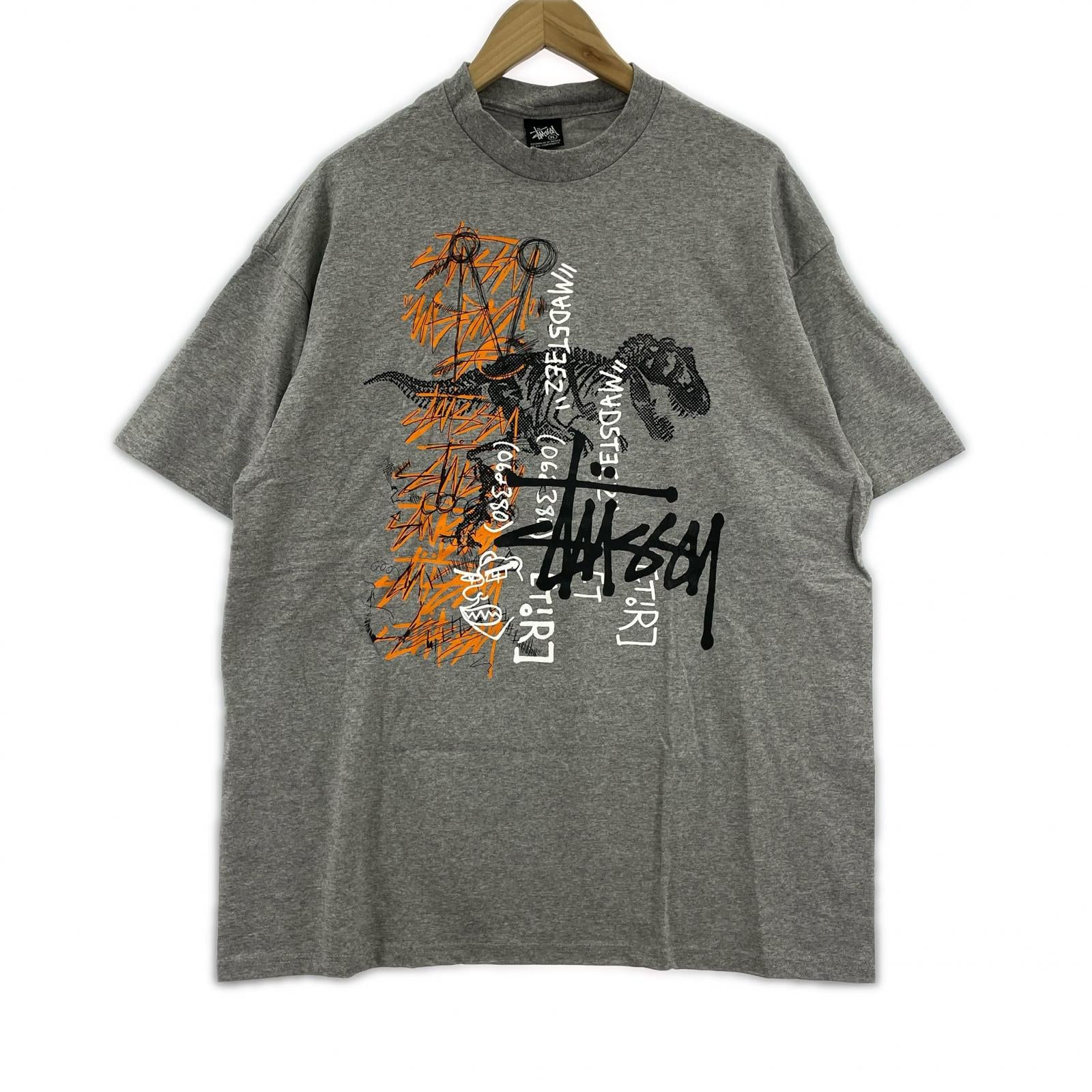 その他トップス STUSSY　WEEN REX Tシャツ　グレー　XL グレー