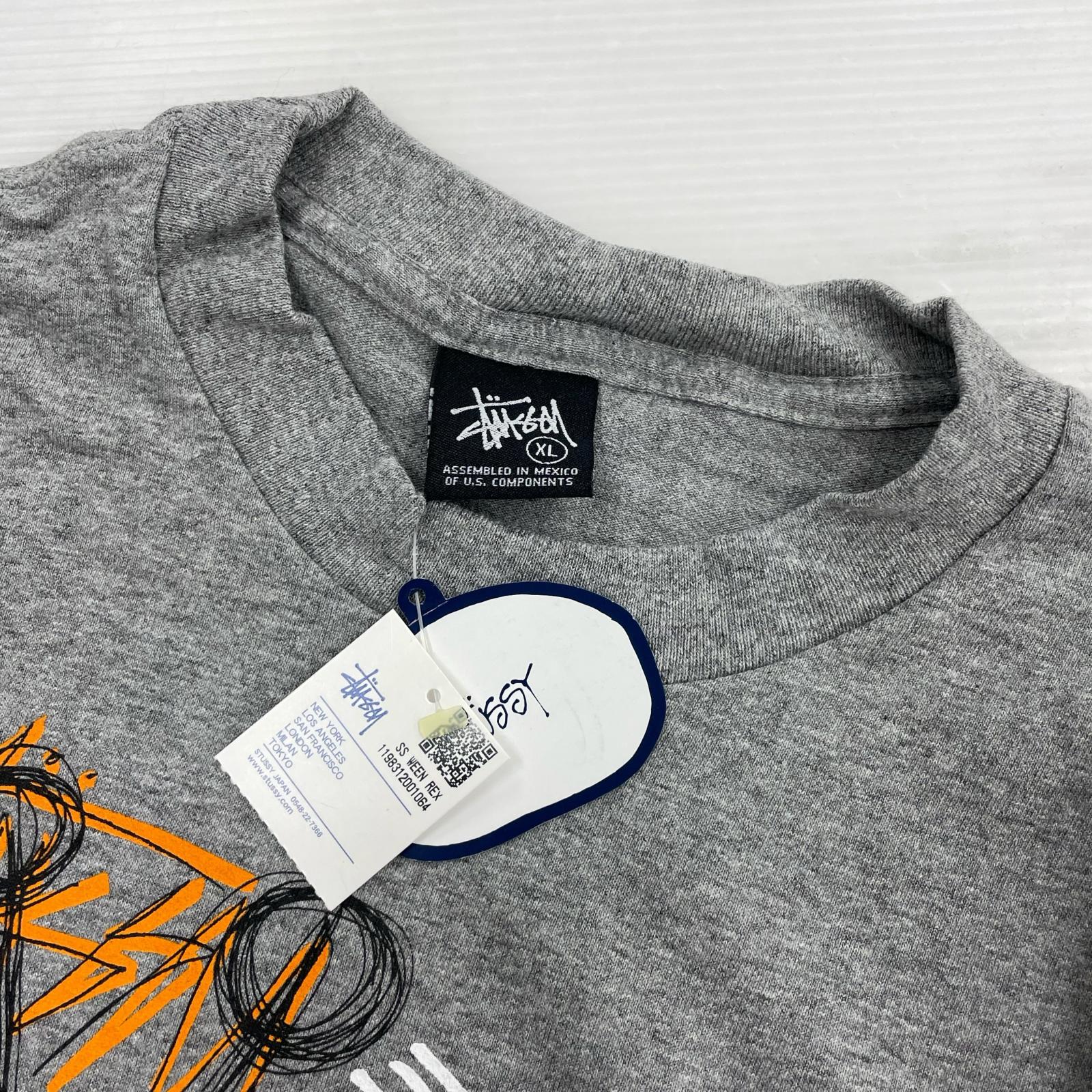 その他トップス STUSSY　WEEN REX Tシャツ　グレー　XL グレー