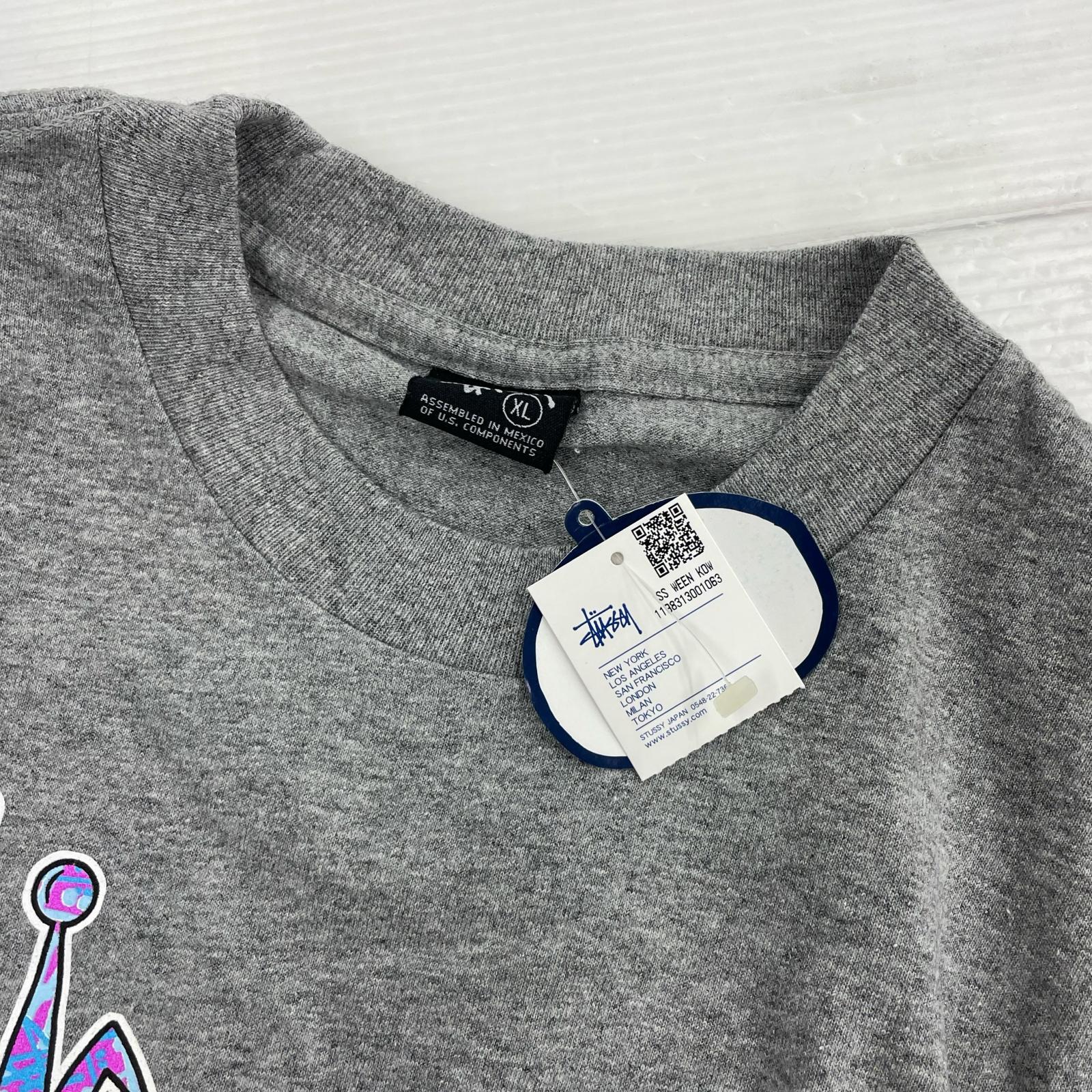 その他トップス STUSSY　MADSTEEZ Tシャツ　グレー　XL グレー