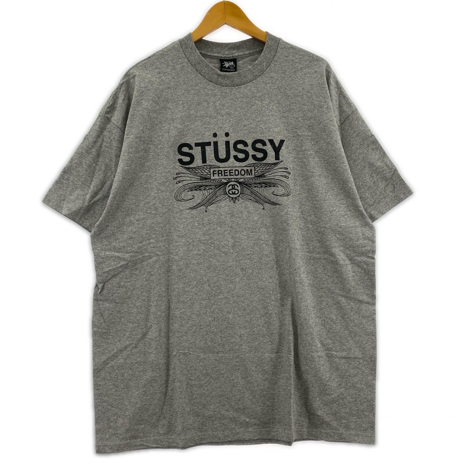 その他トップス STUSSY　FREEDOM Tシャツ　グレー　XL グレー