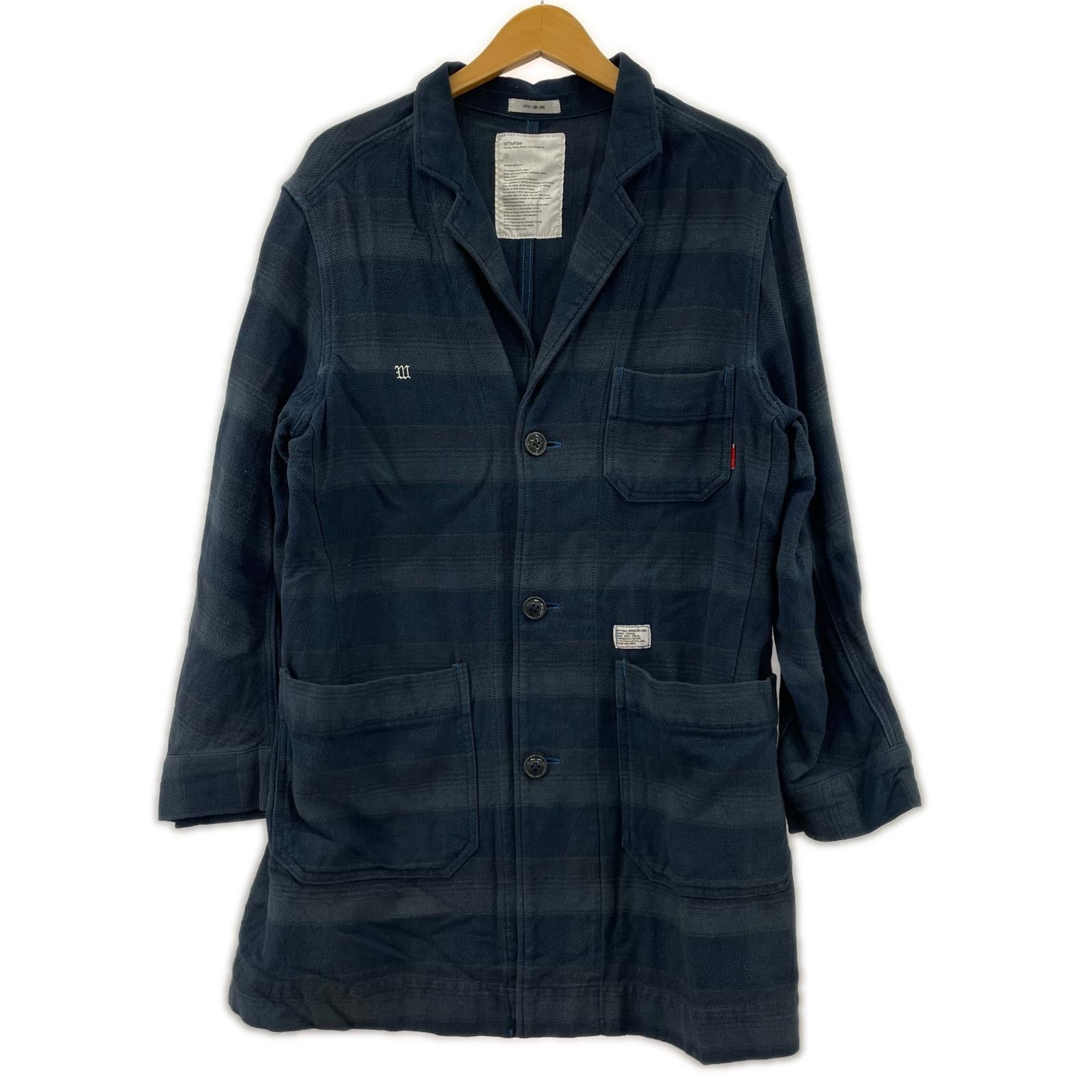 ジャケット WTAPS 12SS SHOP COAT 1 NVY 1 ネイビー