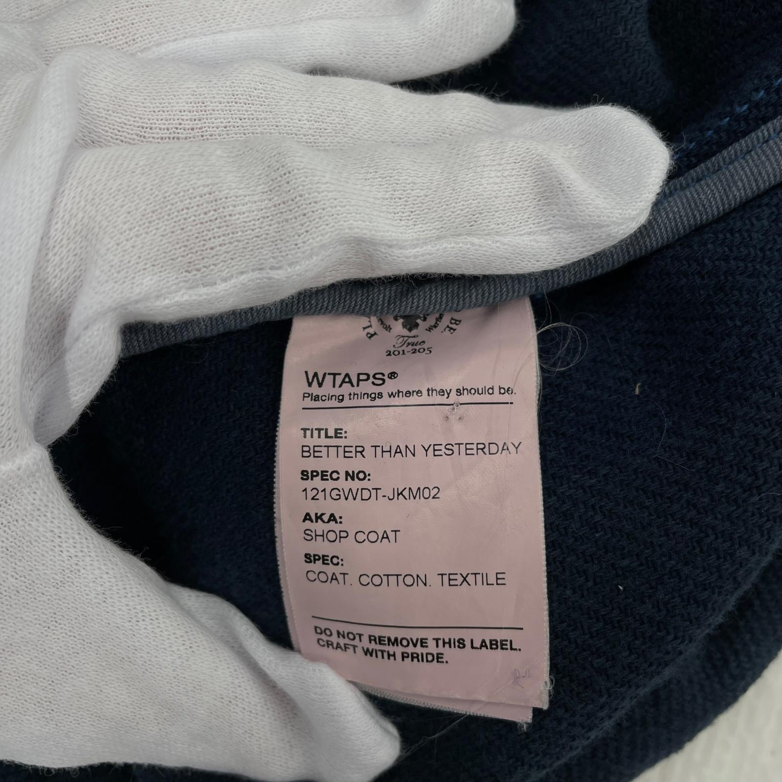 ジャケット WTAPS 12SS SHOP COAT 1 NVY 1 ネイビー
