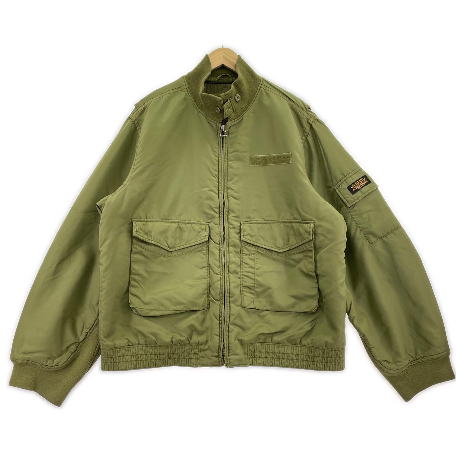ジャケット 90s POLO RALPH LAUREN G-8フライトジャケット PRL-067-PJC096 カーキ (XL)