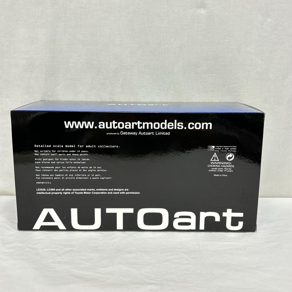 AUTOart 1/18 Lexus LC500 ﾒﾀﾘｯｸｲｴﾛｰ オートアート スケールカー