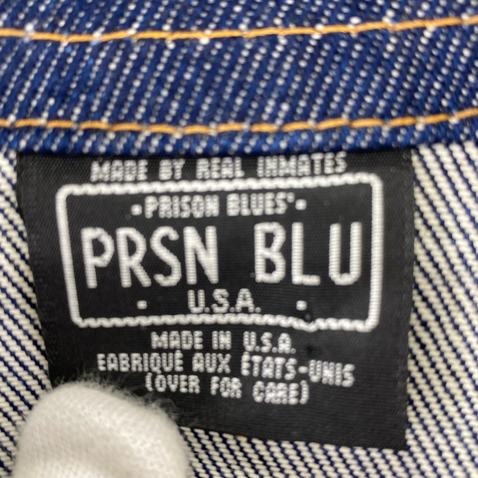 デニムジャケット PRSN BLU カバーオール 610 インディゴ ネイビー