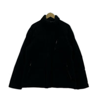 ジャケット 内ストライプ 中綿ジャケット 黒 LL LL ブラック
