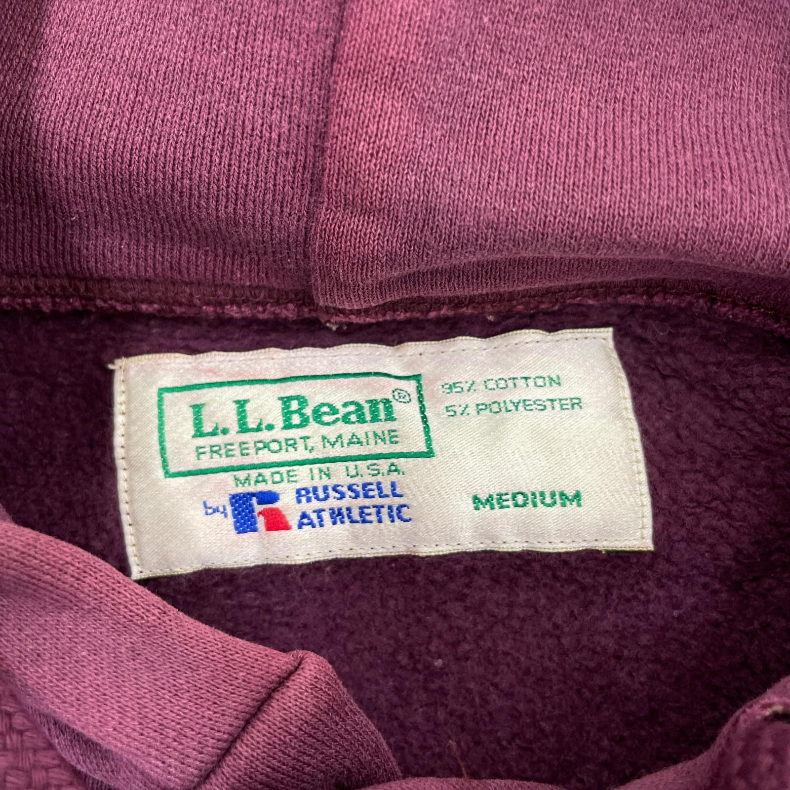 パーカー 90s RUSSELL ATHLETICS USA製 スウェットパーカー エンジ M