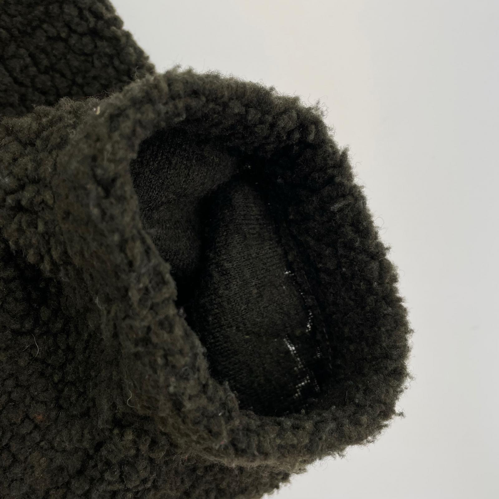 ジャケット ZIP UP BOA FLEECE JACKET L カーキ