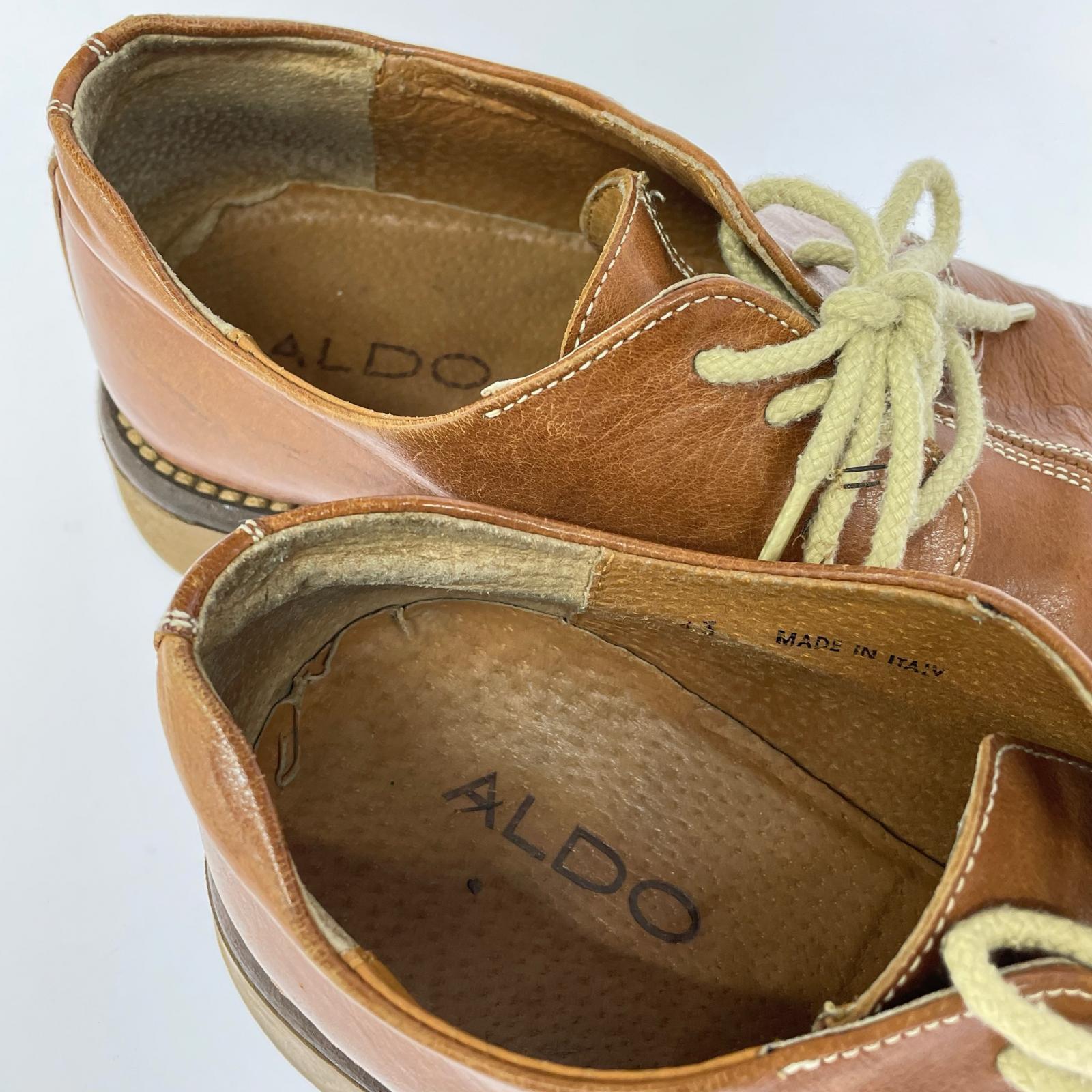 シューズ レザーシューズ 43 BROWN 43 ブラウン