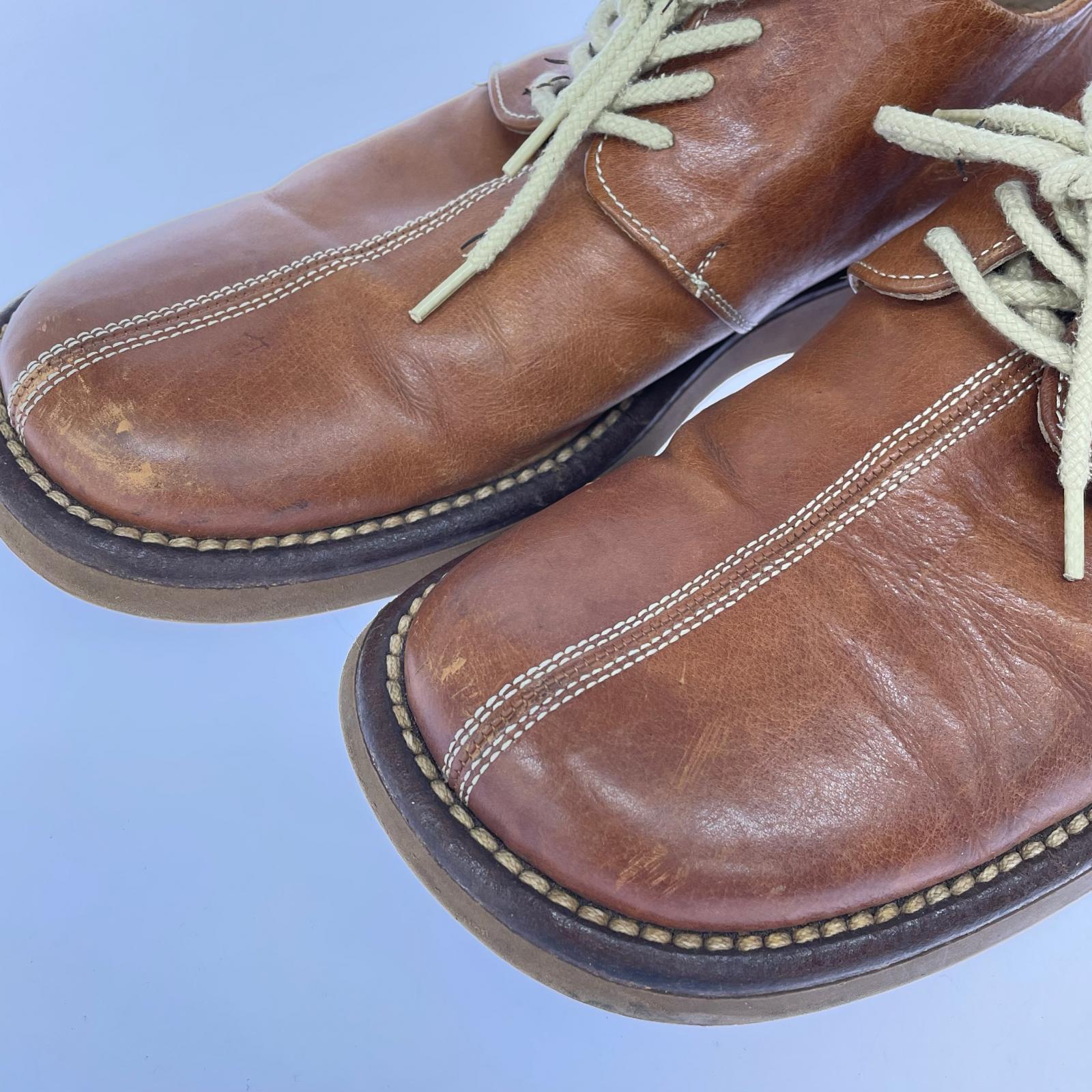 シューズ レザーシューズ 43 BROWN 43 ブラウン