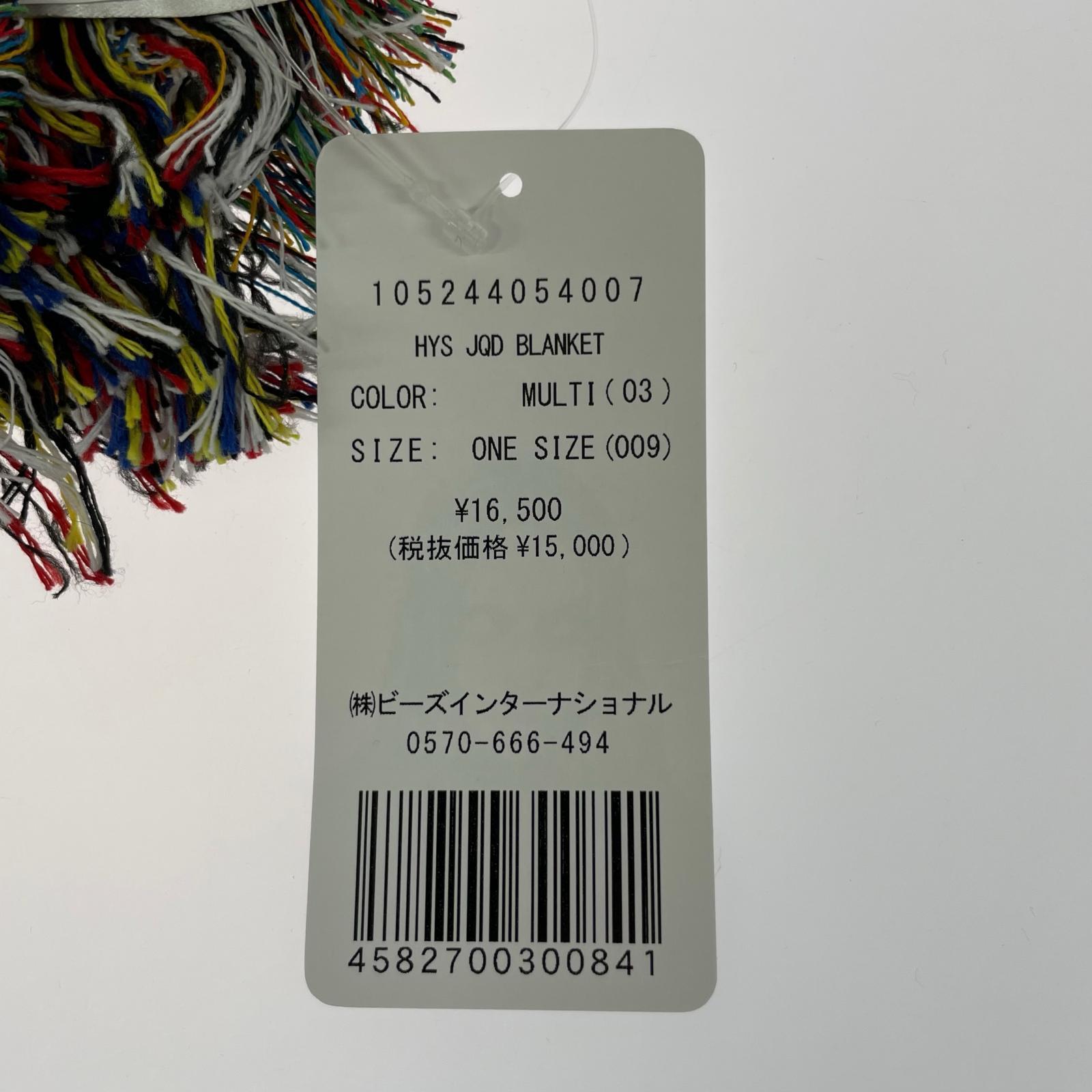 その他アクセサリー × X-girl グラフィックデザイン ブランケット マルチカラー