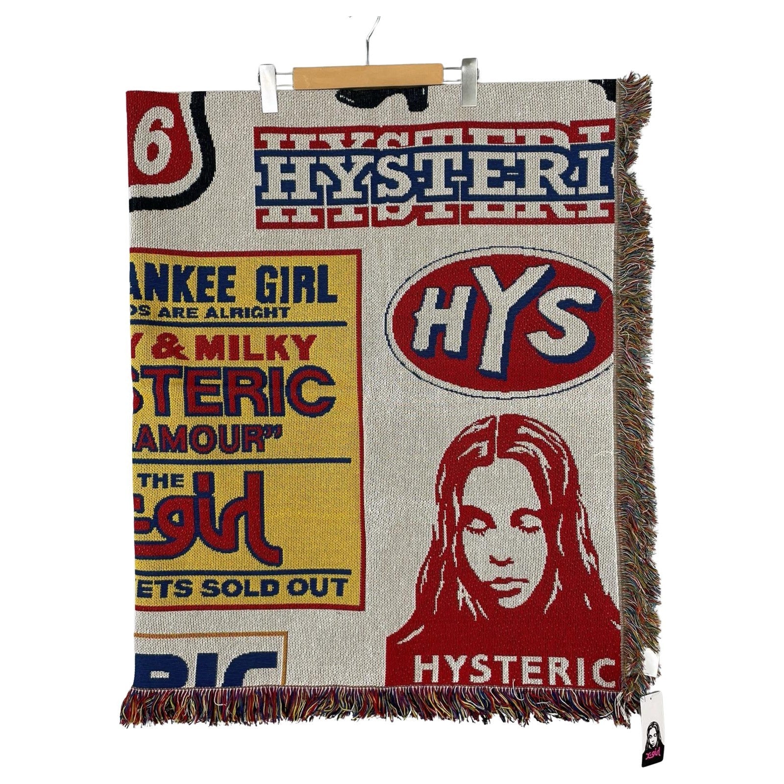 その他アクセサリー × X-girl グラフィックデザイン ブランケット マルチカラー