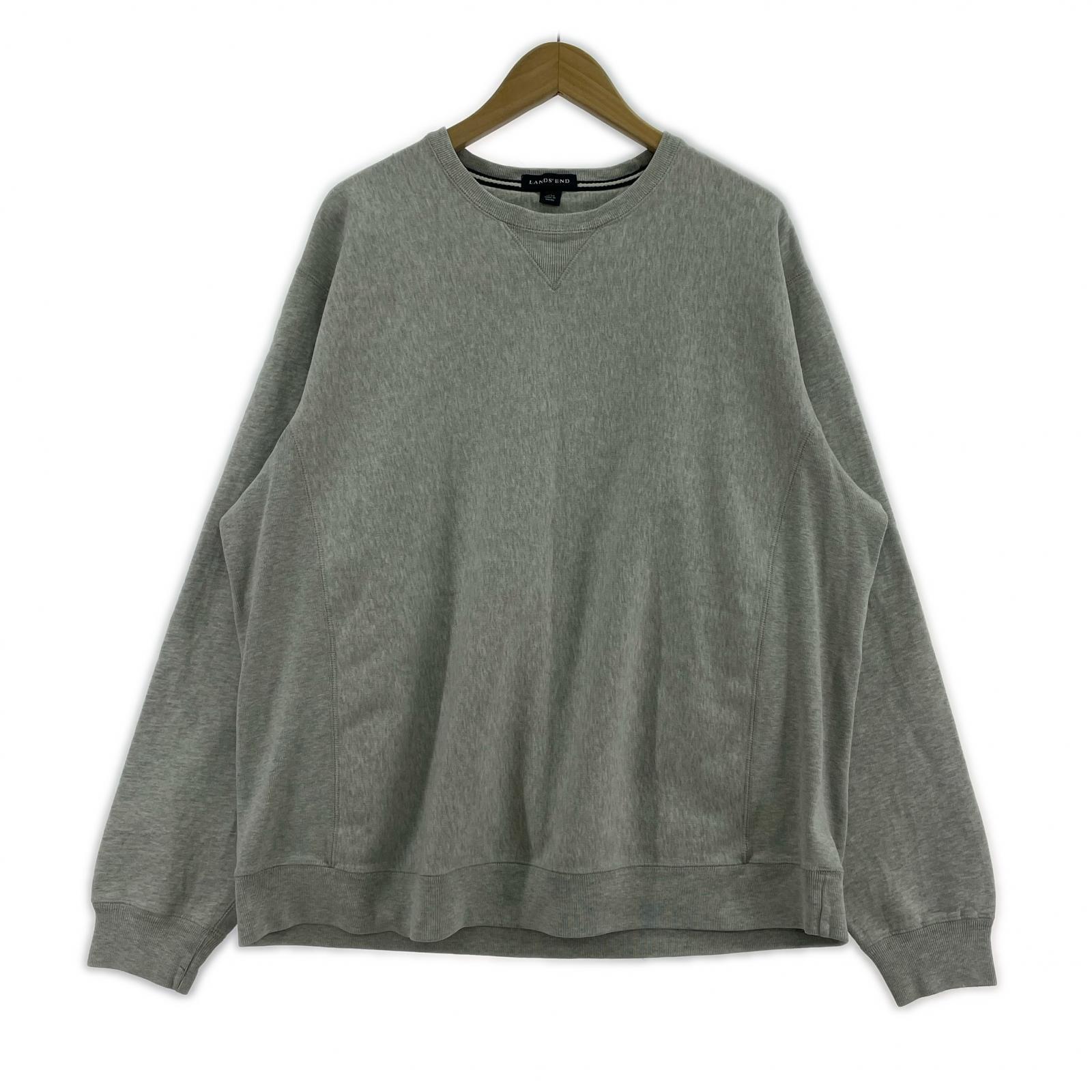 スウェット lands' end スウェット グレー