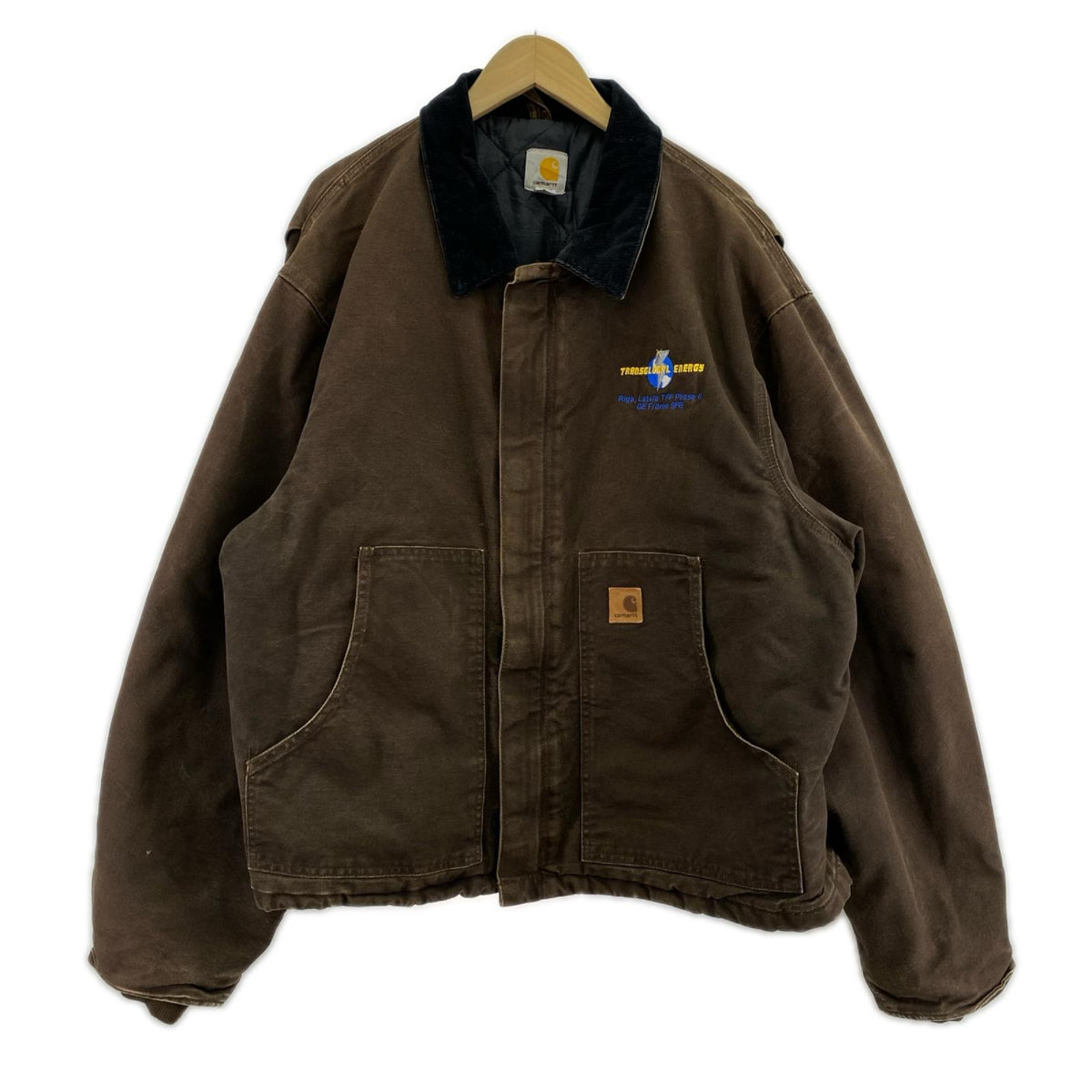 ジャケット Carhartt ﾄﾗﾃﾞｨｼｮﾅﾙｼﾞｬｹｯﾄ 茶 (2XL) ブラウン