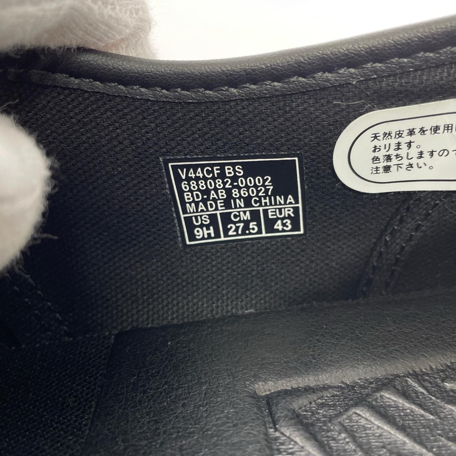 スニーカー VANS Authentic Billy’s限定 V44CFBS 黒 (27.5) 27.5cm (US9 1/2 UK9 EU45) ブラック