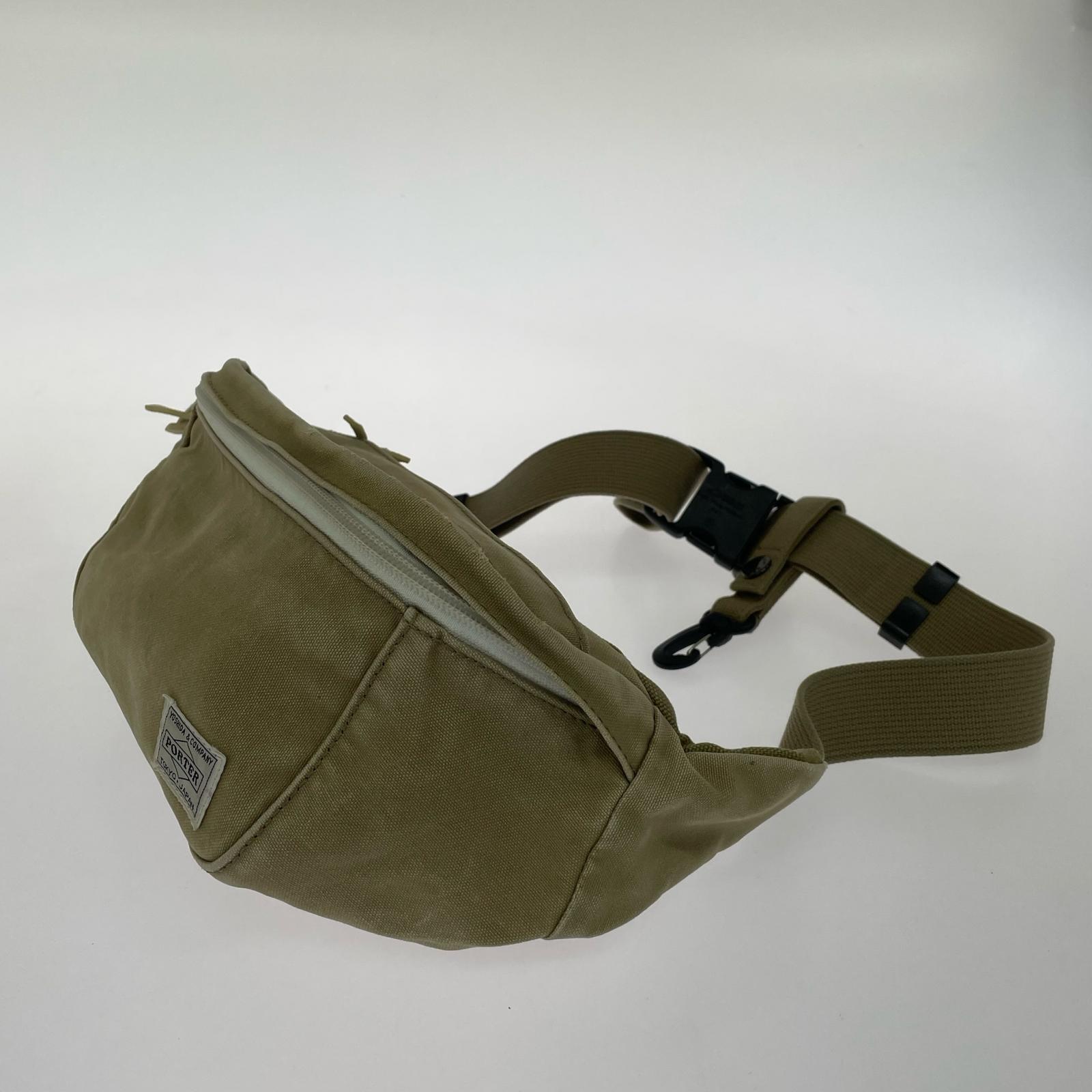 ボディバッグ ビート ウエストバッグ ベージュ