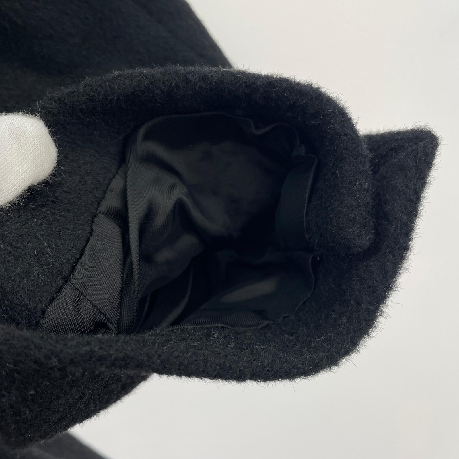 テーラードジャケット WHALE COAT ダブルブレスト チェスターコート (44) ブラック 44 ブラック
