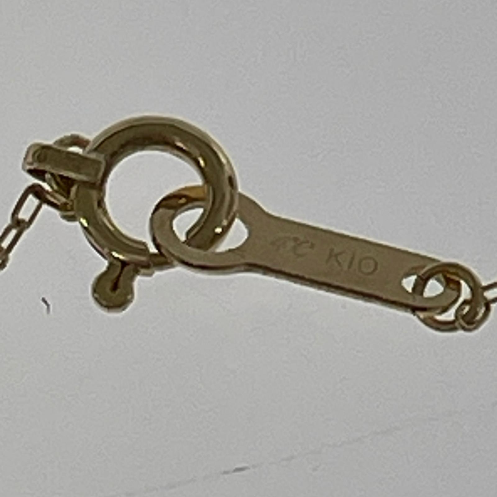 ネックレス K10　約0.9ｇ
