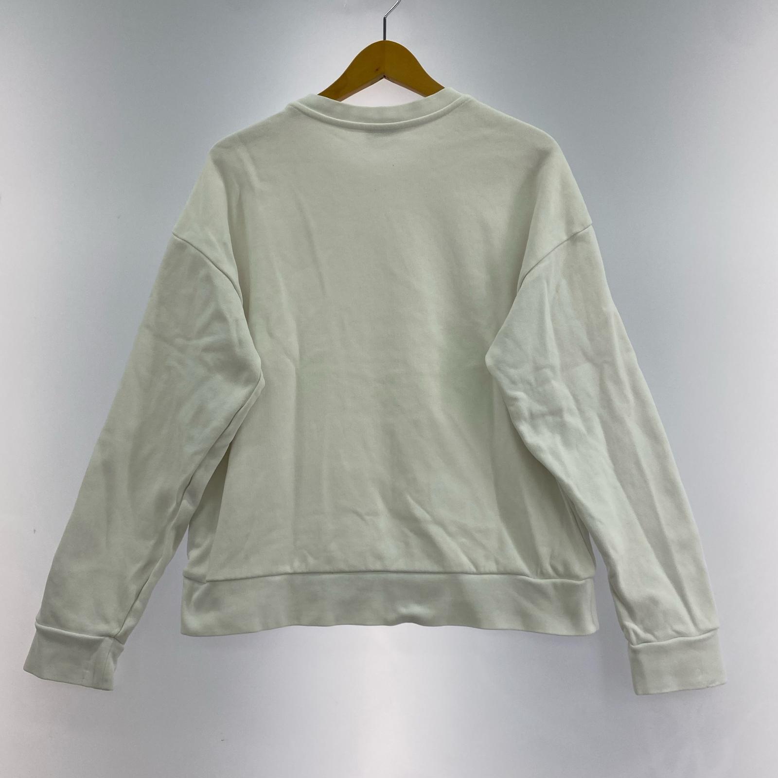 スウェット MONCLER FELPA GIROCOLLO 22年 M ホワイト