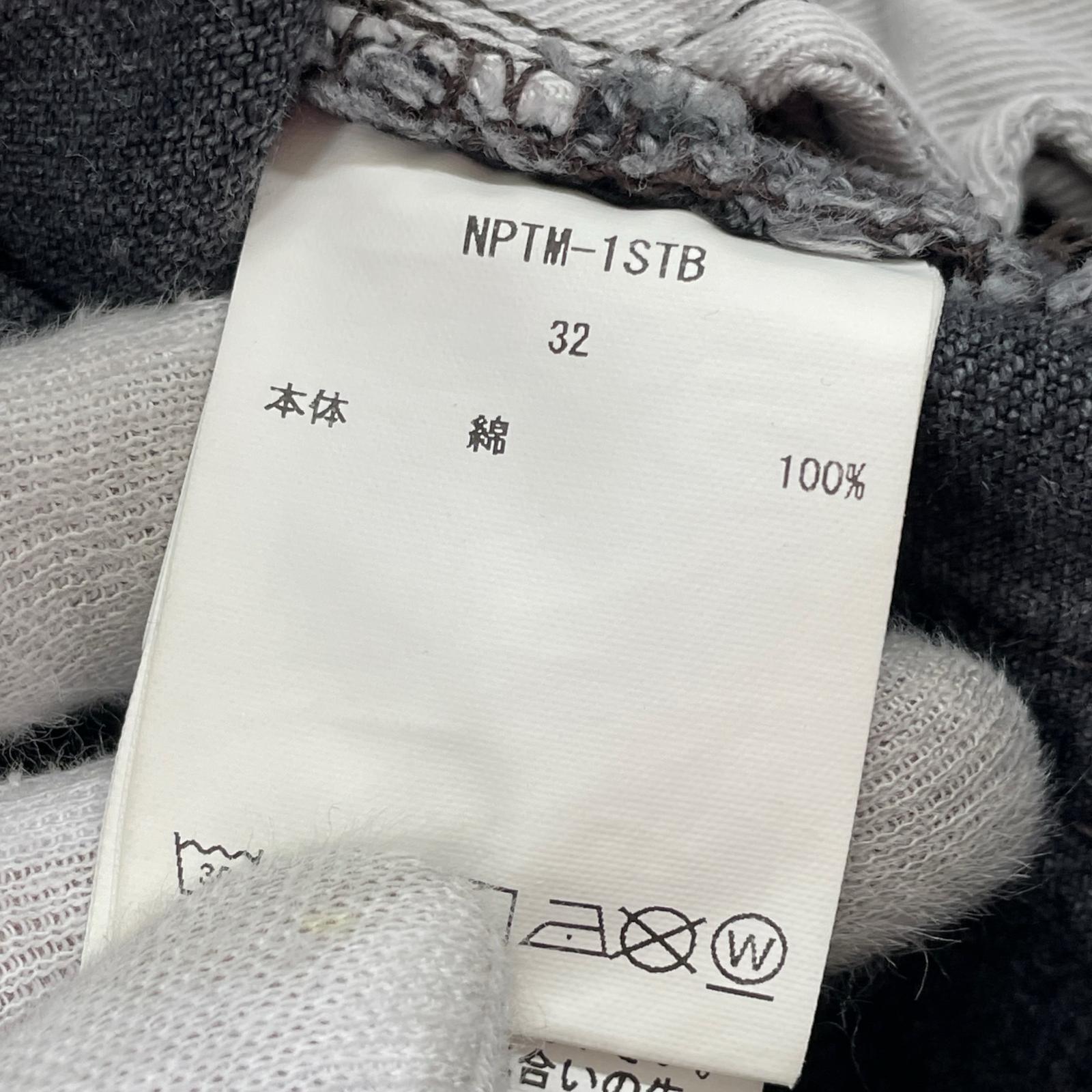 デニムパンツ ブラックスビンコットン 13.5oz デニムパンツ 32 ブラック