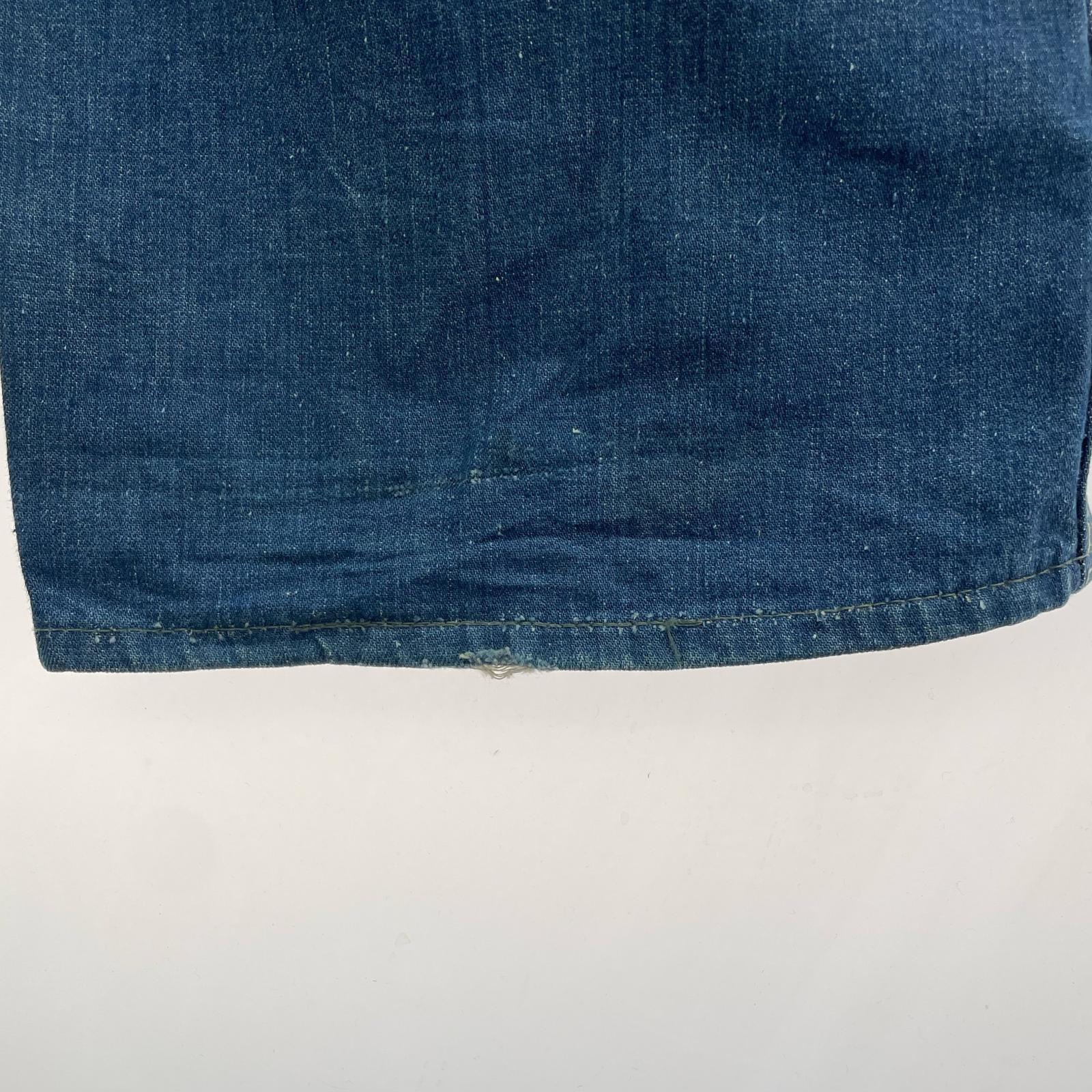 デニムパンツ 50s UNION MADE デニムペインターパンツ W34 ブルー