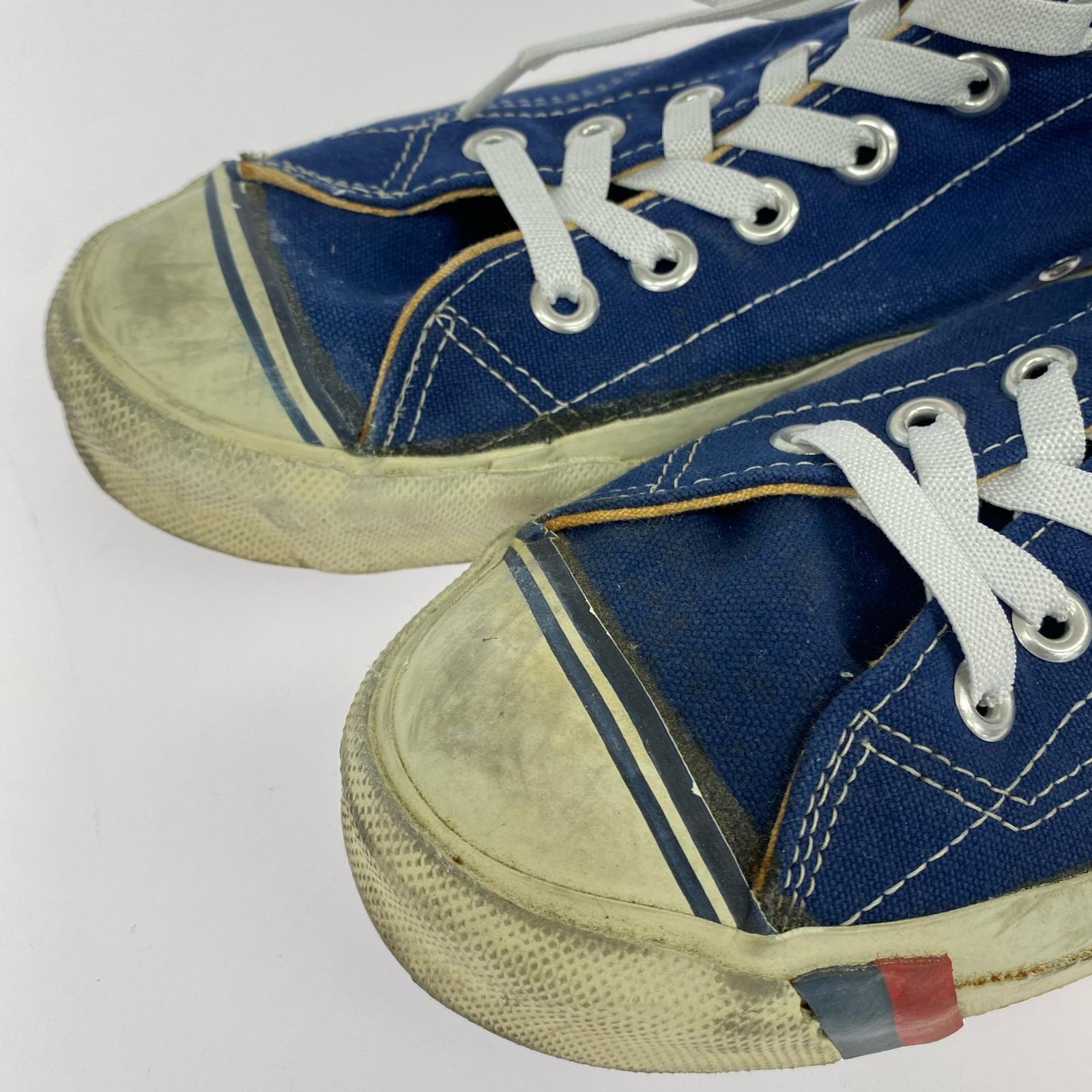 スニーカー 70's USA製 PRO-KEDS (US7M) 青 ブルー