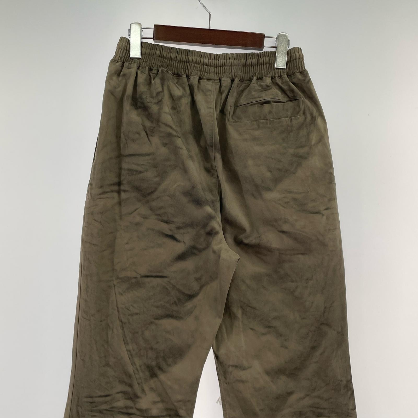 パンツ VIRGIN ATARAXIA 24AW FLARED EASY PANTS 1 ブラウン