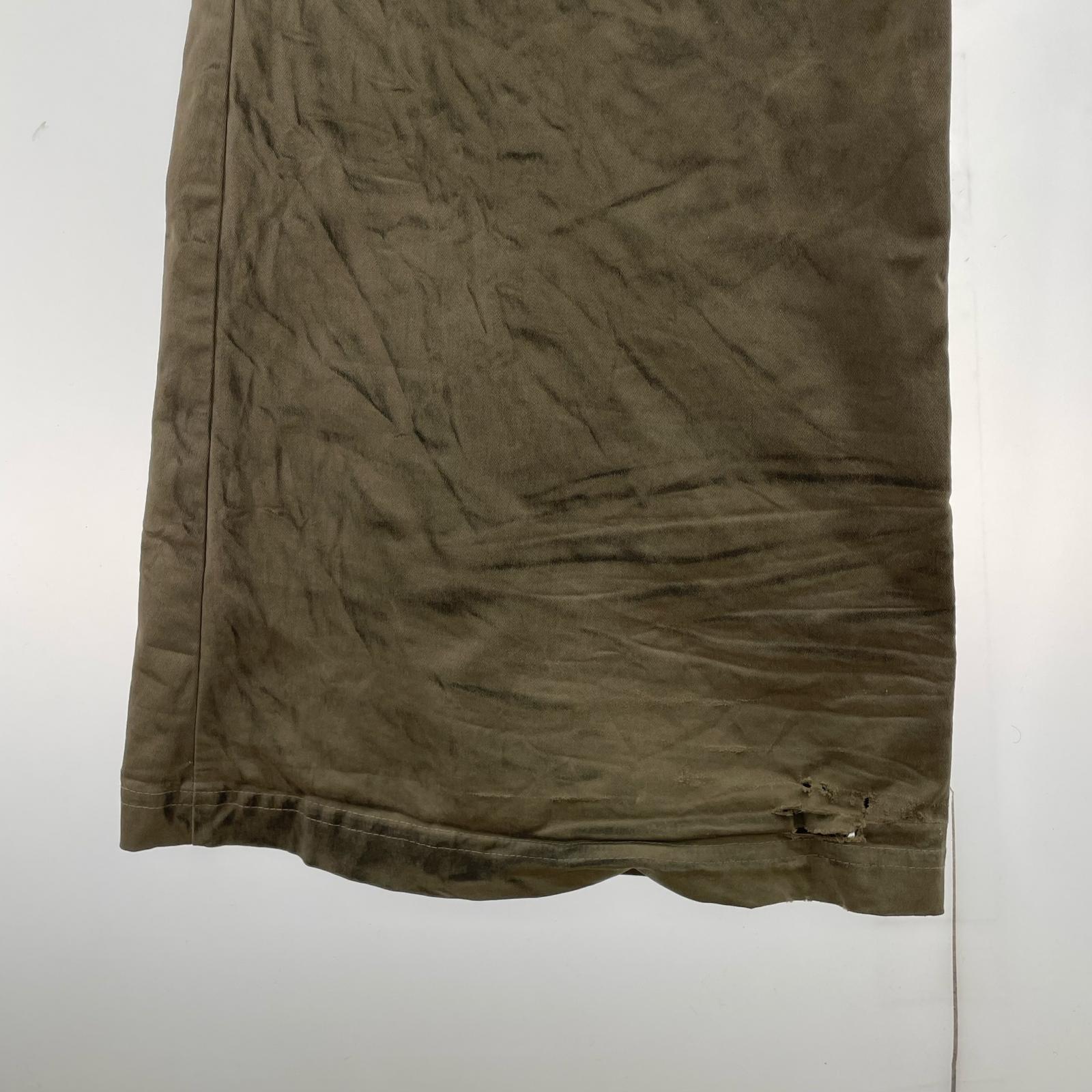 パンツ VIRGIN ATARAXIA 24AW FLARED EASY PANTS 1 ブラウン