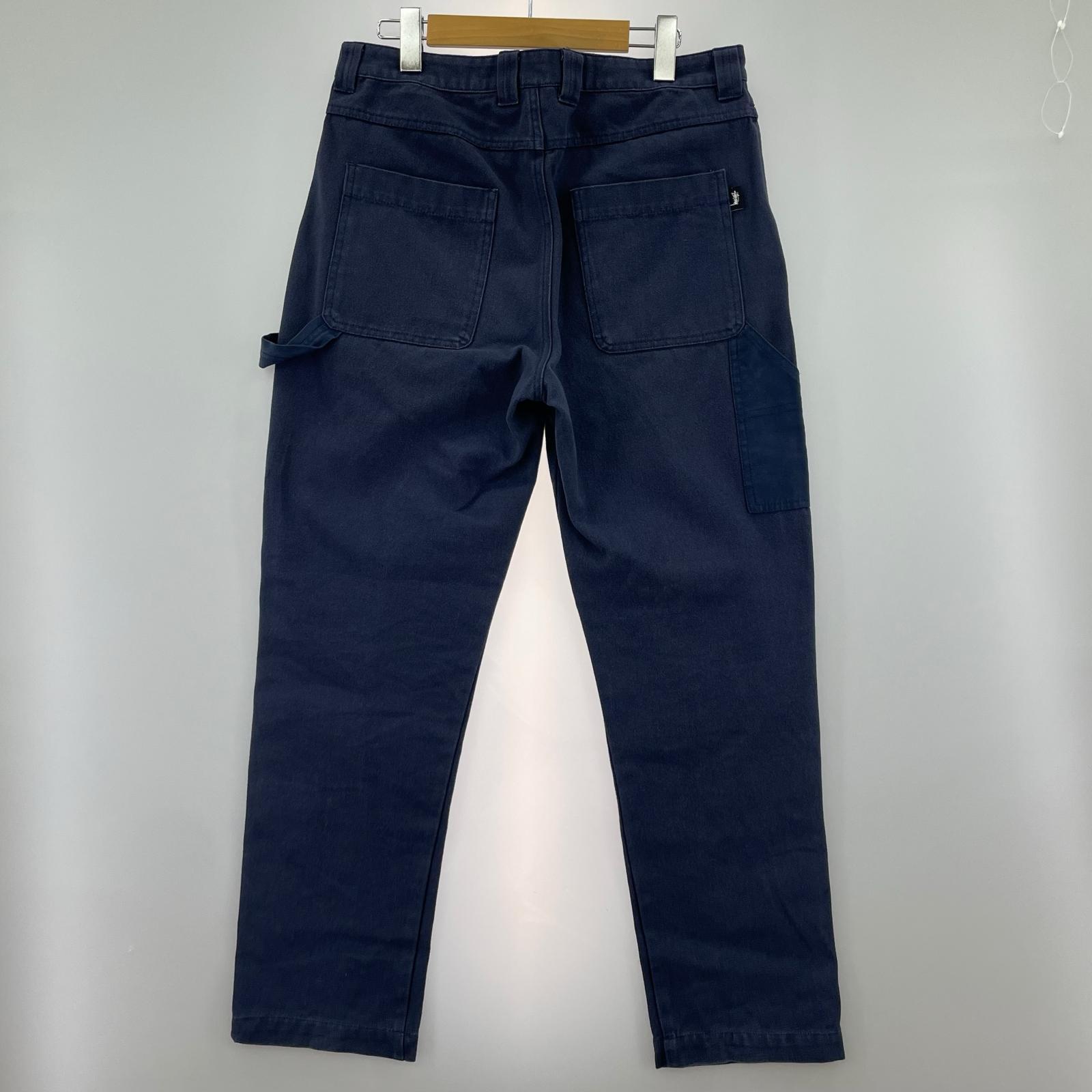 パンツ ダブルニー コットンパンツ ネイビー W30 30 ネイビー