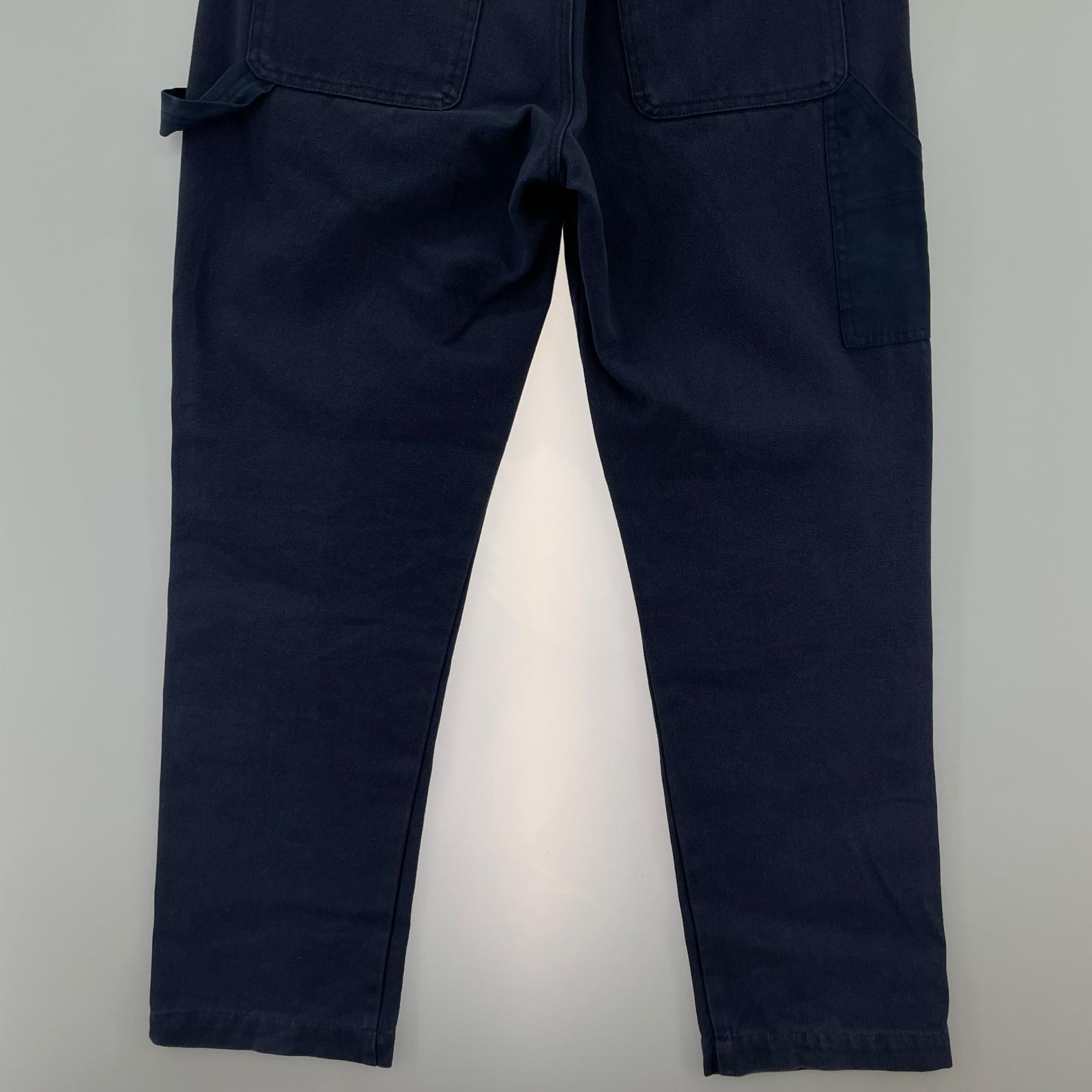 パンツ ダブルニー コットンパンツ ネイビー W30 30 ネイビー