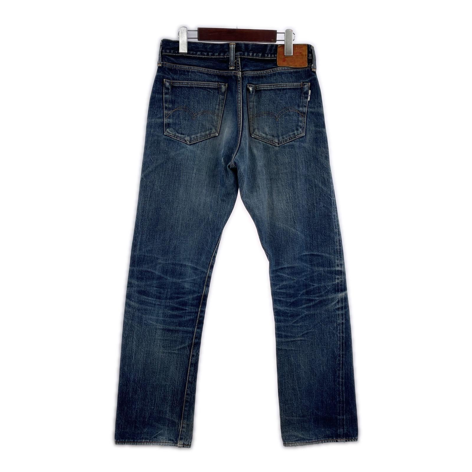 デニムパンツ SD-103 W32 15oz TIGHT STRAIGHT 32 ネイビー