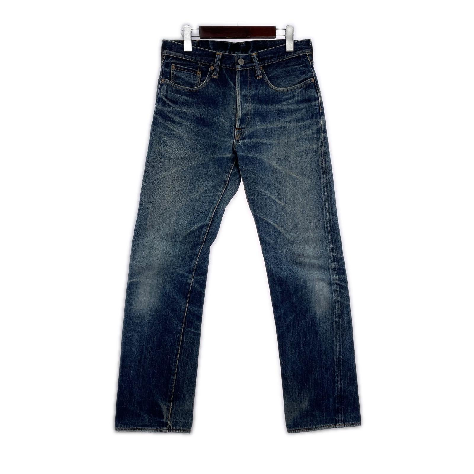 デニムパンツ SD-103 W32 15oz TIGHT STRAIGHT 32 ネイビー
