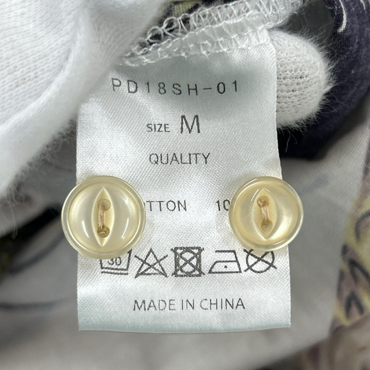 半袖シャツ ｱﾛﾊｼｬﾂ　和柄　M M