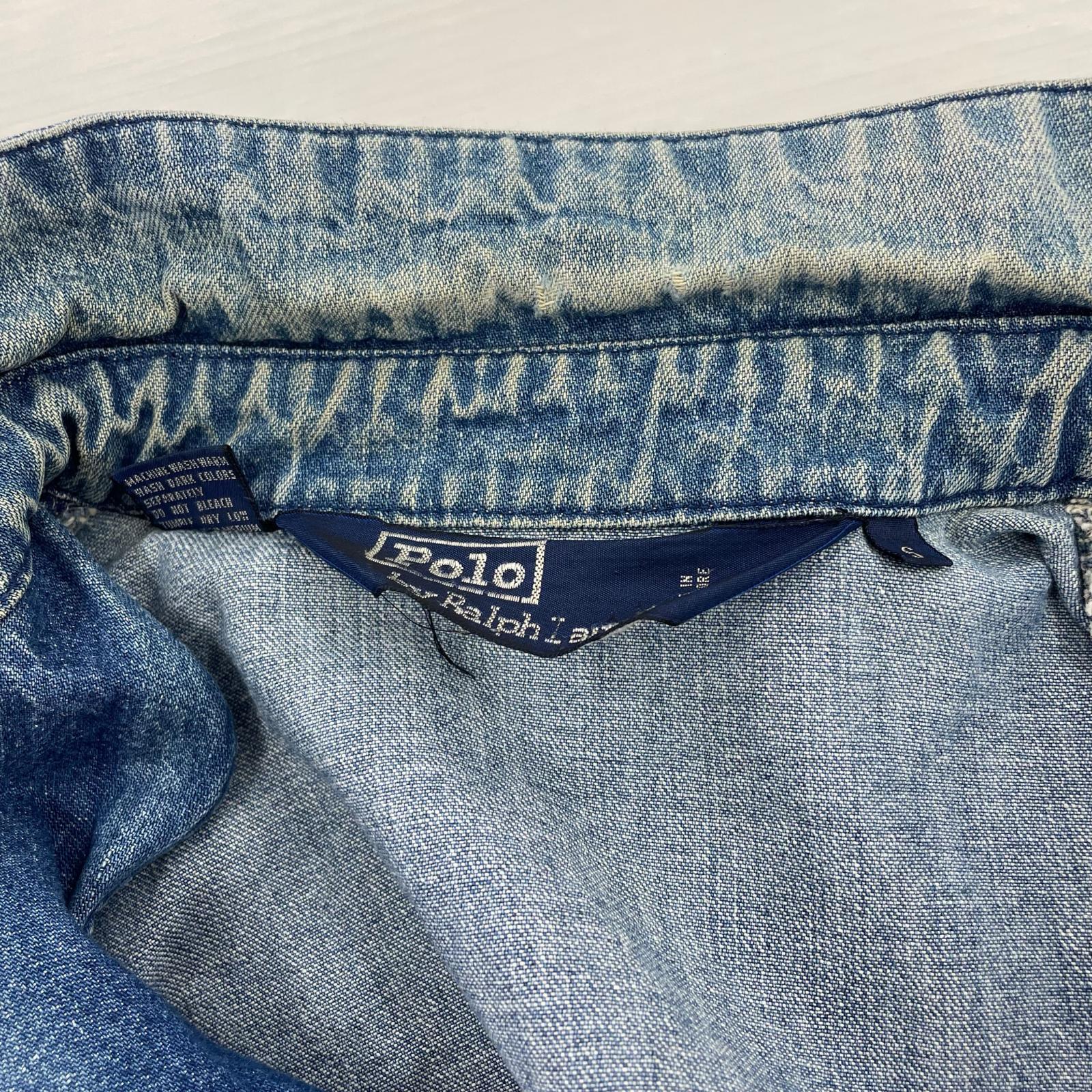 ジャケット デニムスウィングトップ S ブルー