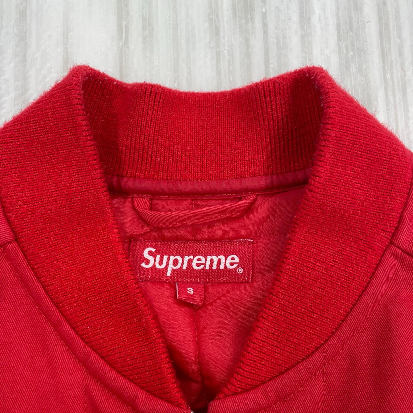 長袖シャツ gonz shop vest 赤 S S レッド
