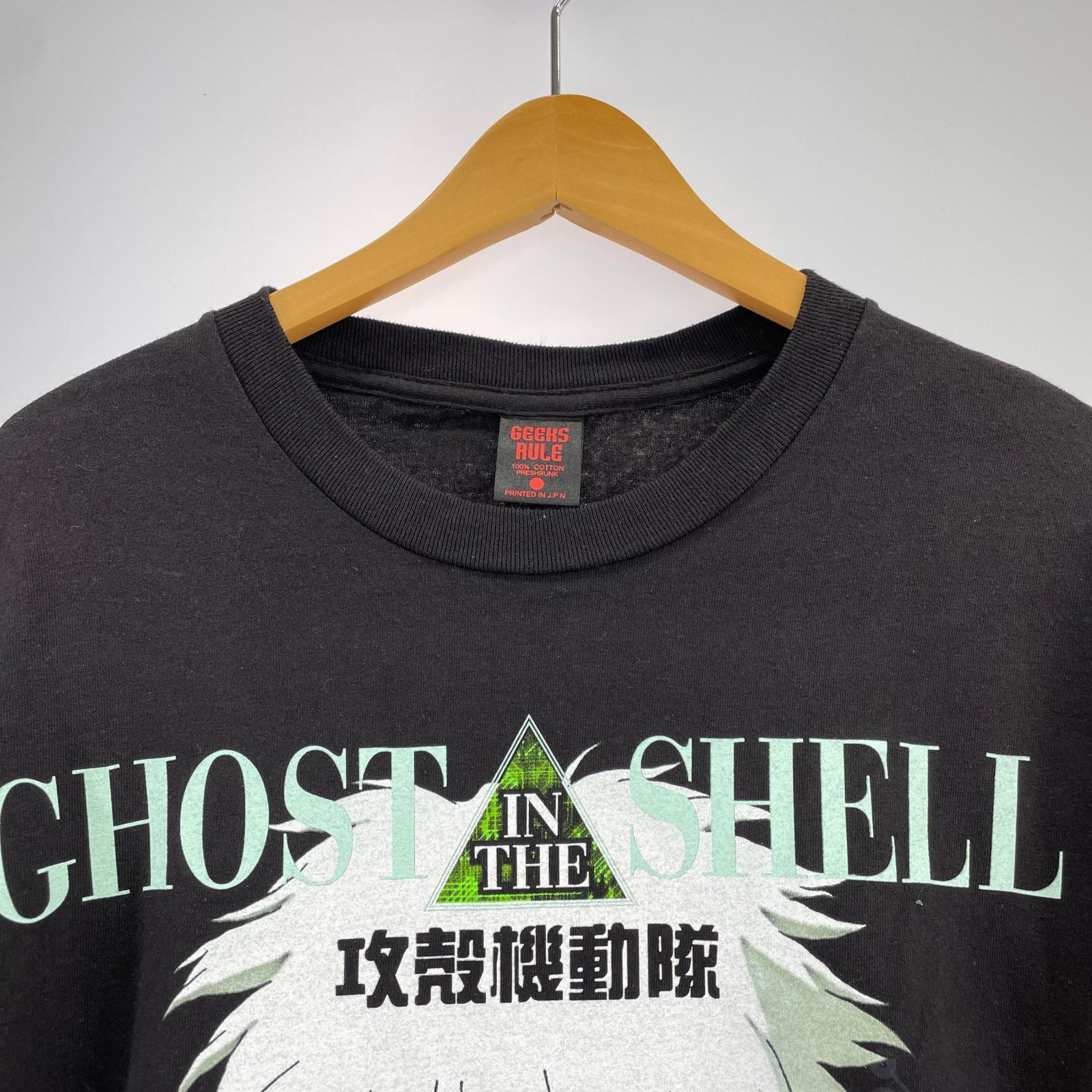 半袖Ｔシャツ GEEKS RULE 攻殻機動隊　S/STee 黒 ブラック