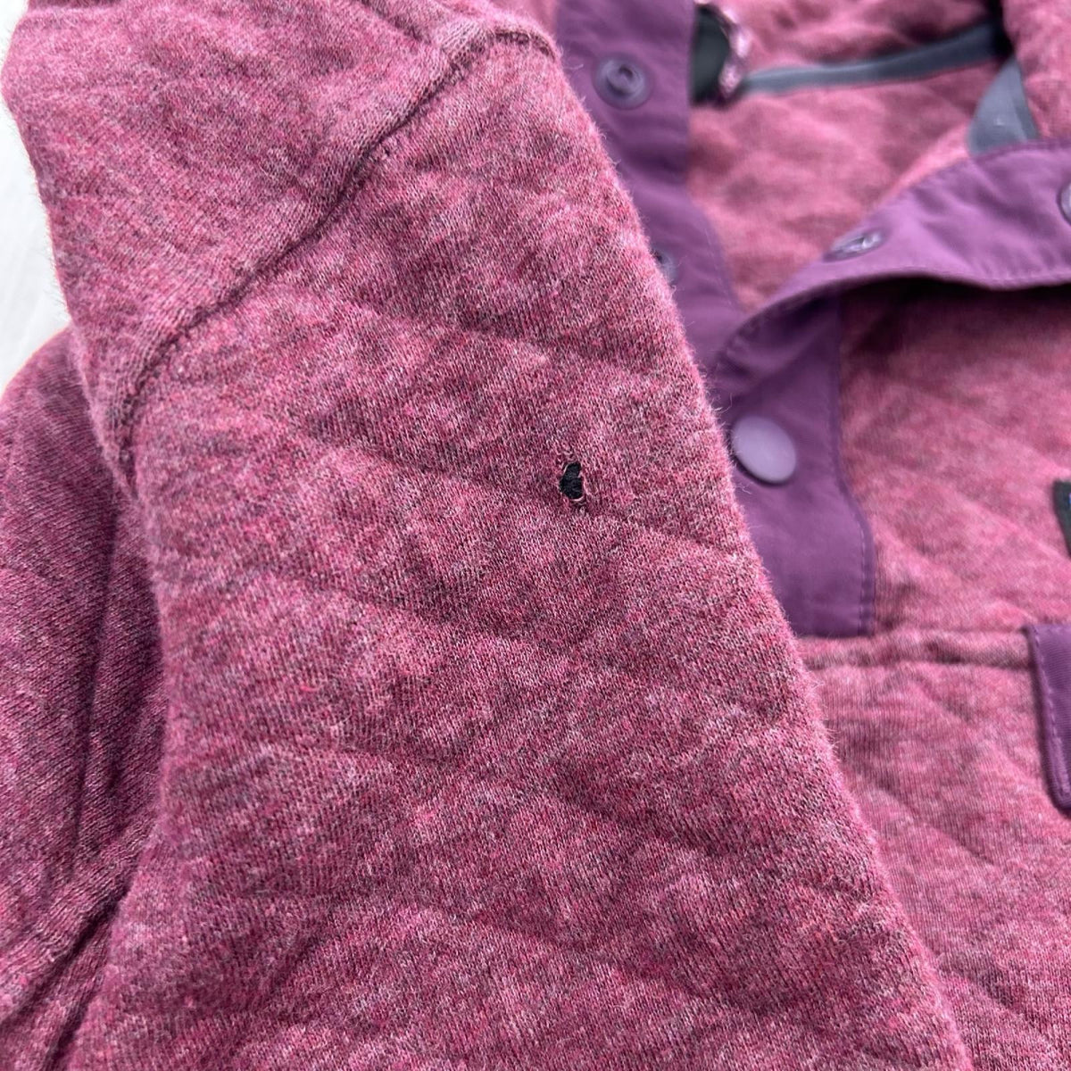 その他トップス patagonia ﾀﾞｲﾔﾓﾝﾄﾞｷﾙﾄｽﾅｯﾌﾟT 25282FA19 紫 (S) S パープル