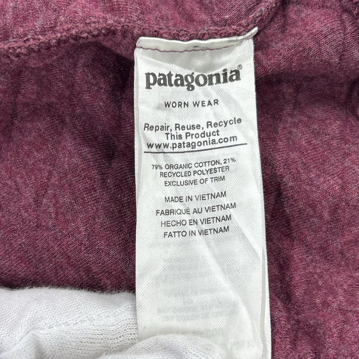 その他トップス patagonia ﾀﾞｲﾔﾓﾝﾄﾞｷﾙﾄｽﾅｯﾌﾟT 25282FA19 紫 (S) S パープル
